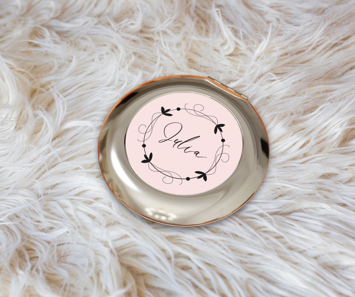 Customized Compact Mirror | Gifts for Bridesmaid Proposal & Best Friend's Birthday |Custom Gift for Women | gifts personabled