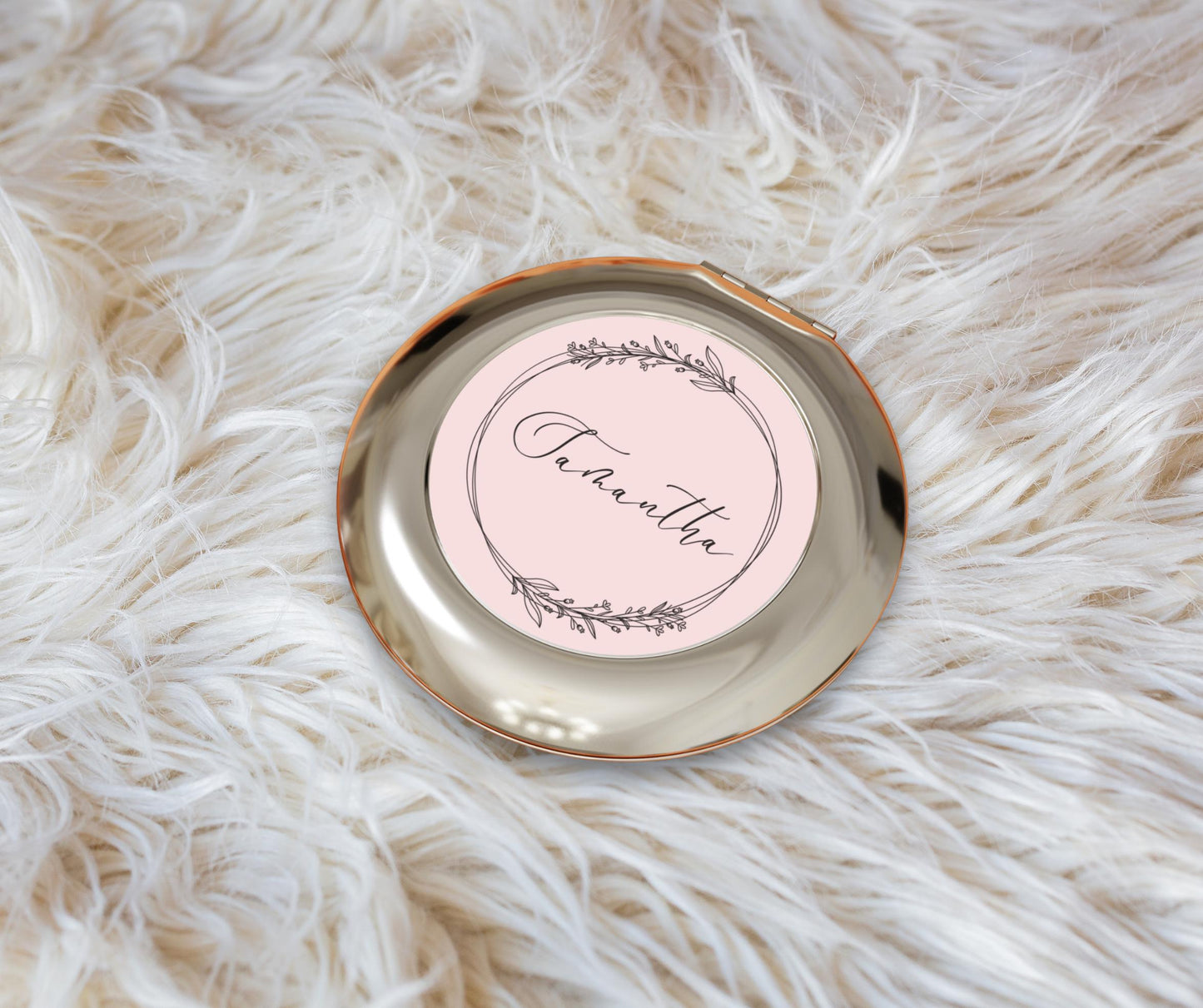 Customized Compact Mirror | Gifts for Bridesmaid Proposal & Best Friend's Birthday |Custom Gift for Women | gifts personabled