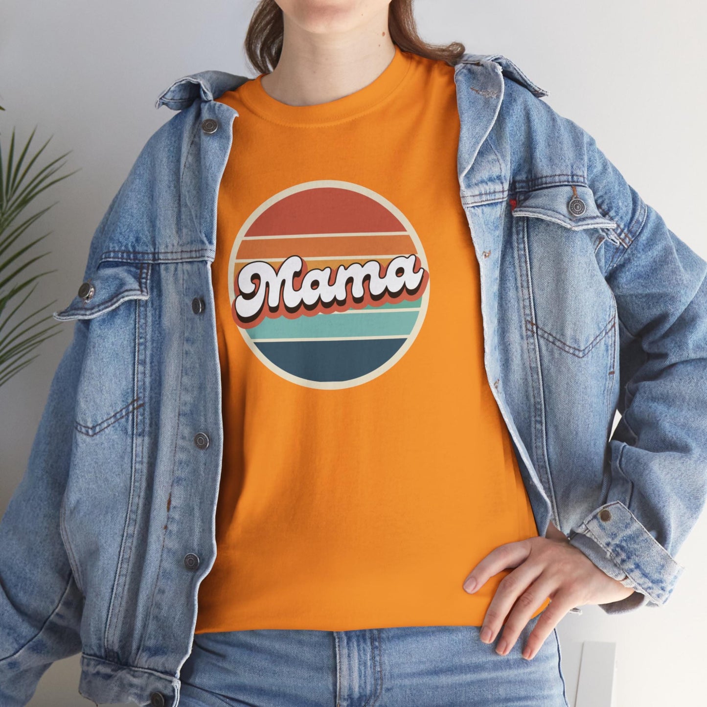 Cute Retro T-Shirt | | Personalized & Cute Comfort Colors | Minimal Mama Shirt | Pregnancy Announcement | Momful Gift | Mom Birthday Gift