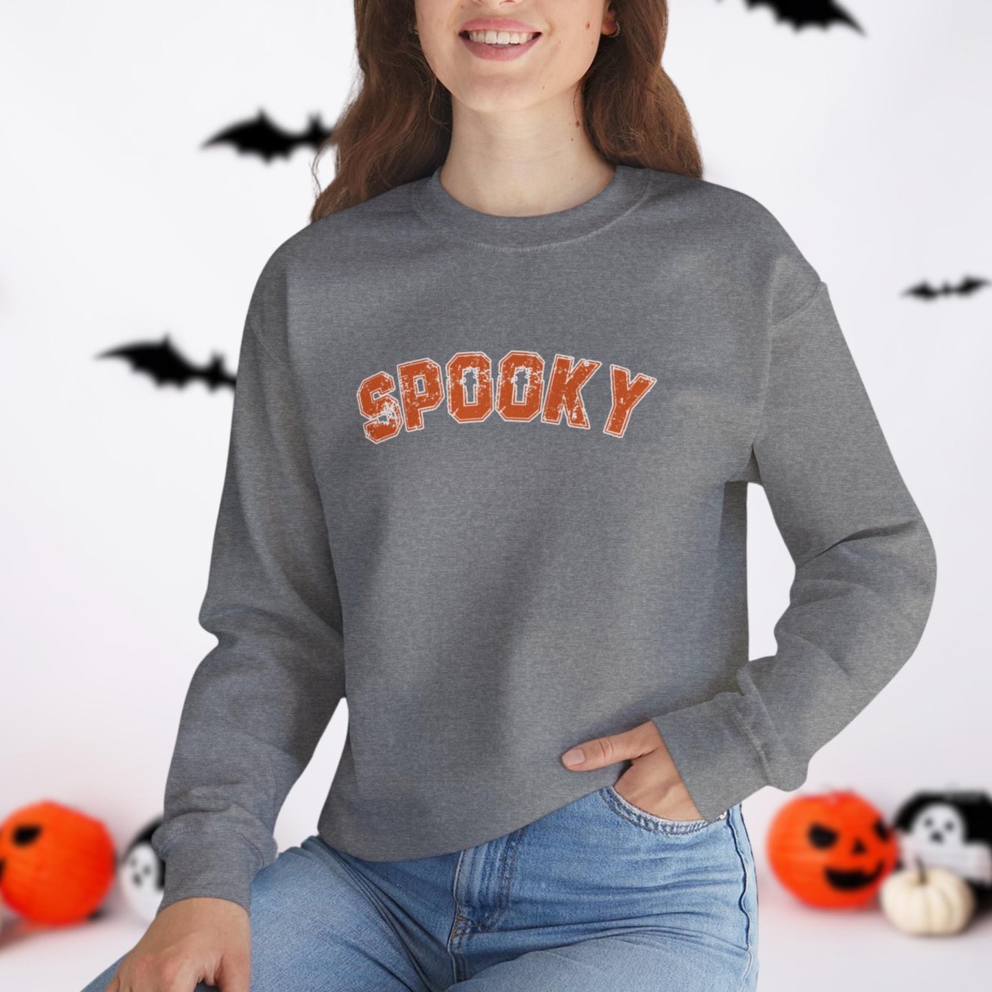 Stay Spooki Spooky Halloween Sweatshirt | Perfect Gift for the Spooky Season | Halloween Gift Hoodie | Womens Halloween Sweatshirt