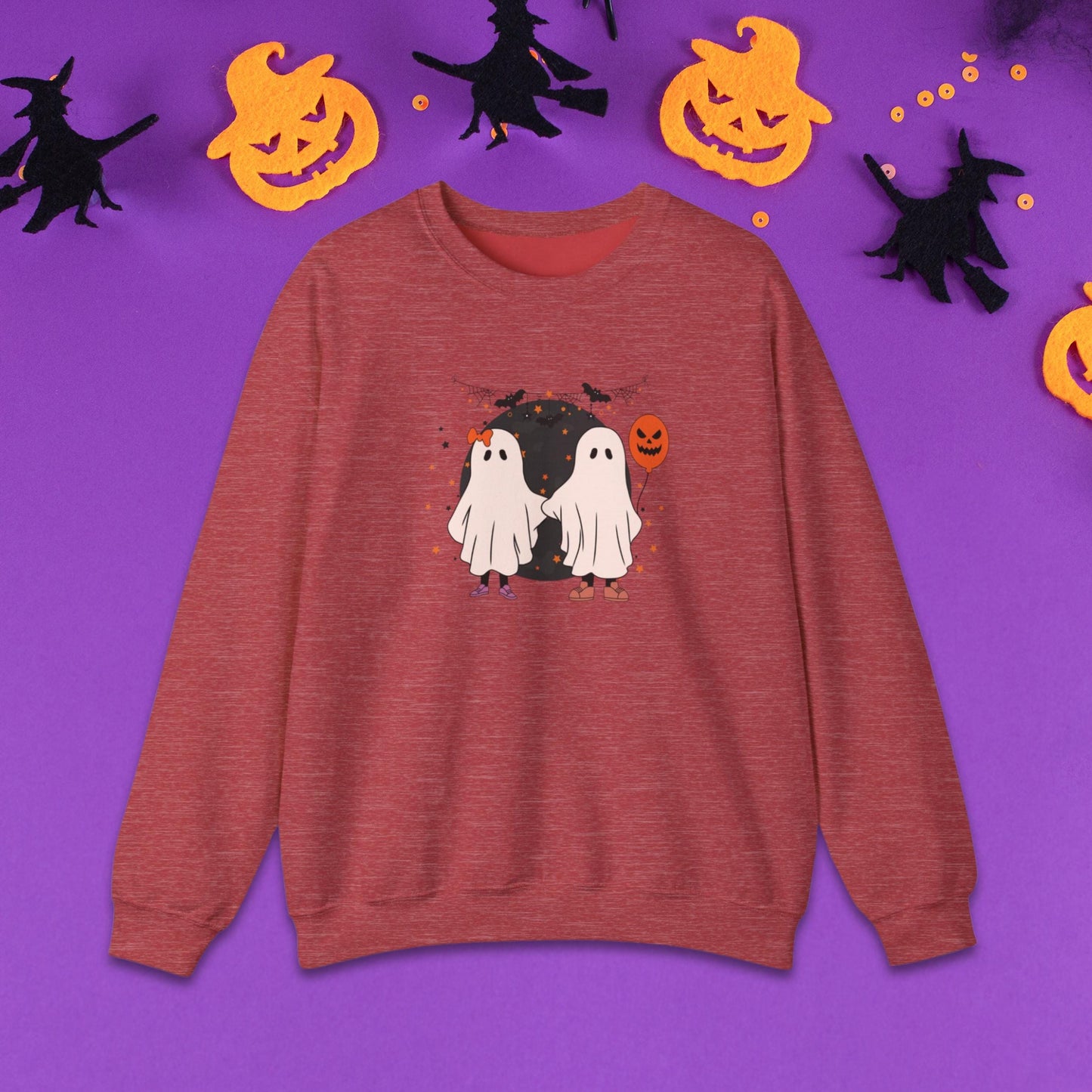 Spooki Spooky Ghost Halloween Sweatshirt | Perfect for Halloween Parties & Spooky Season