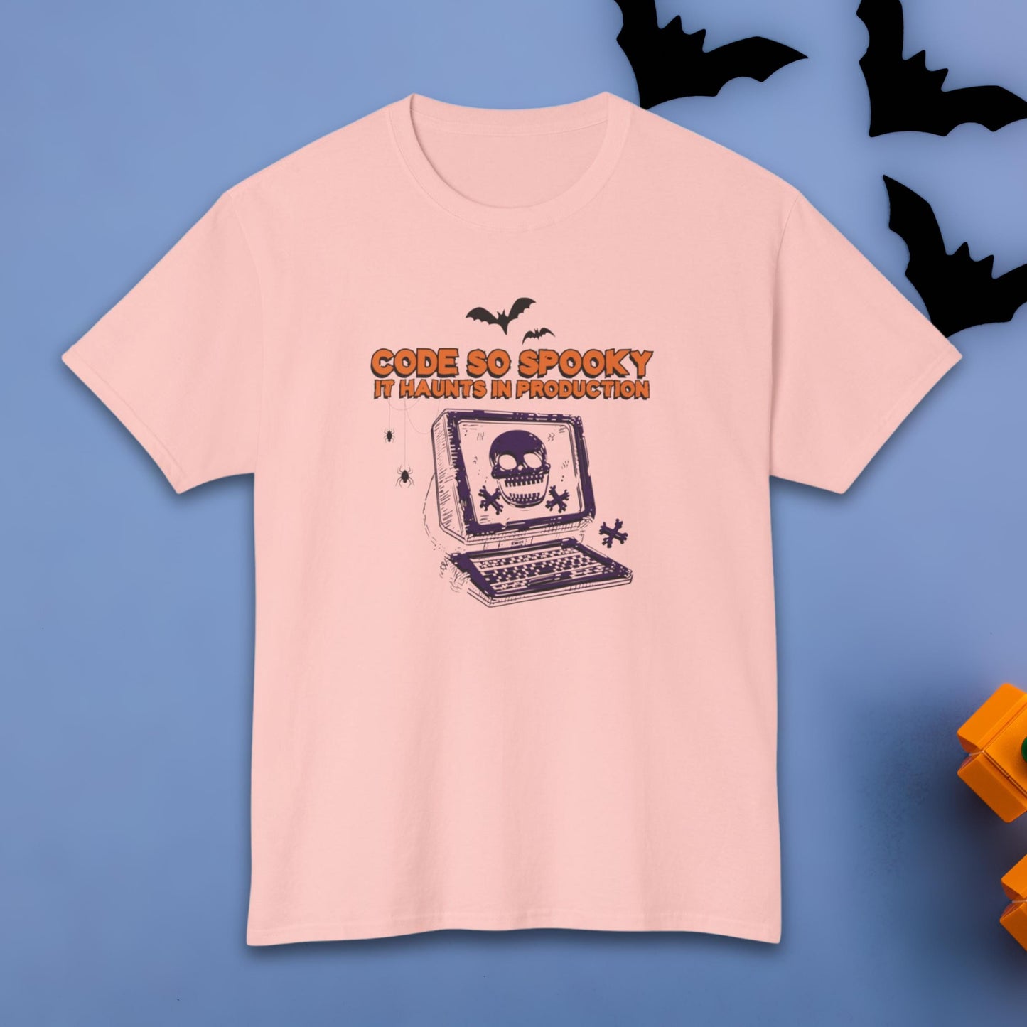 Code So Spooky, It Haunts in Production - Unisex HD Cotton™ T-shirt