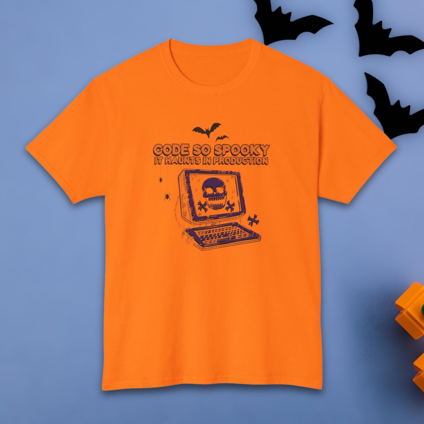 Code So Spooky, It Haunts in Production - Unisex HD Cotton™ T-shirt