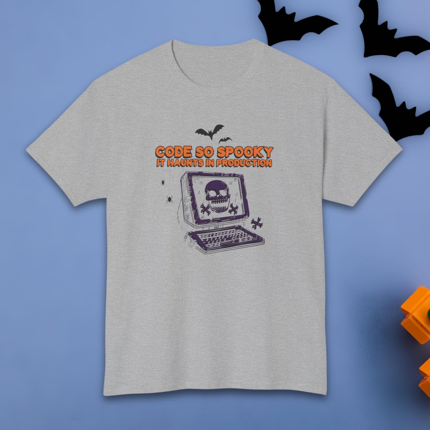 Code So Spooky, It Haunts in Production - Unisex HD Cotton™ T-shirt