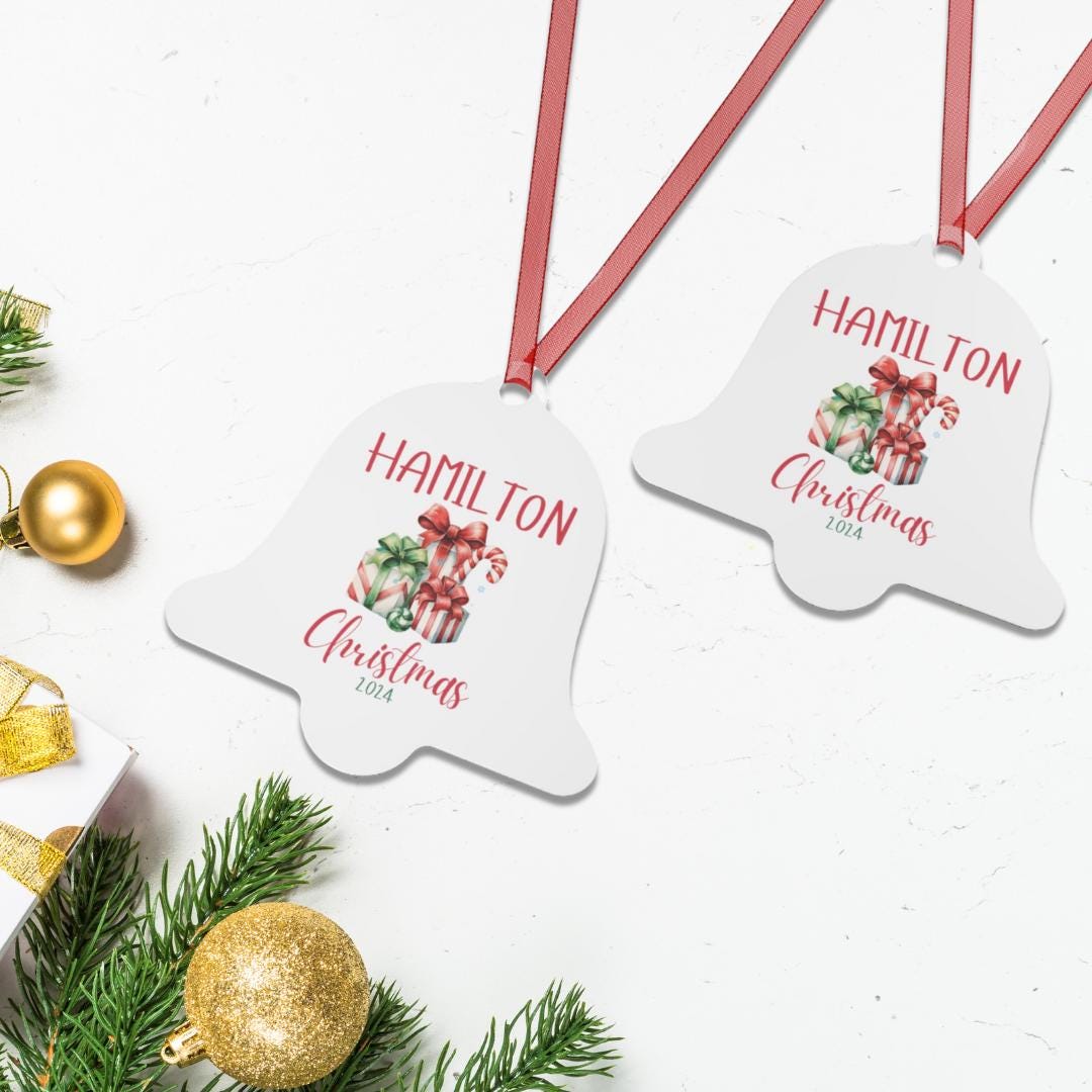 Customizable Metal Ornaments for Any Occasion | Personalized Name Ornaments | Name Customs