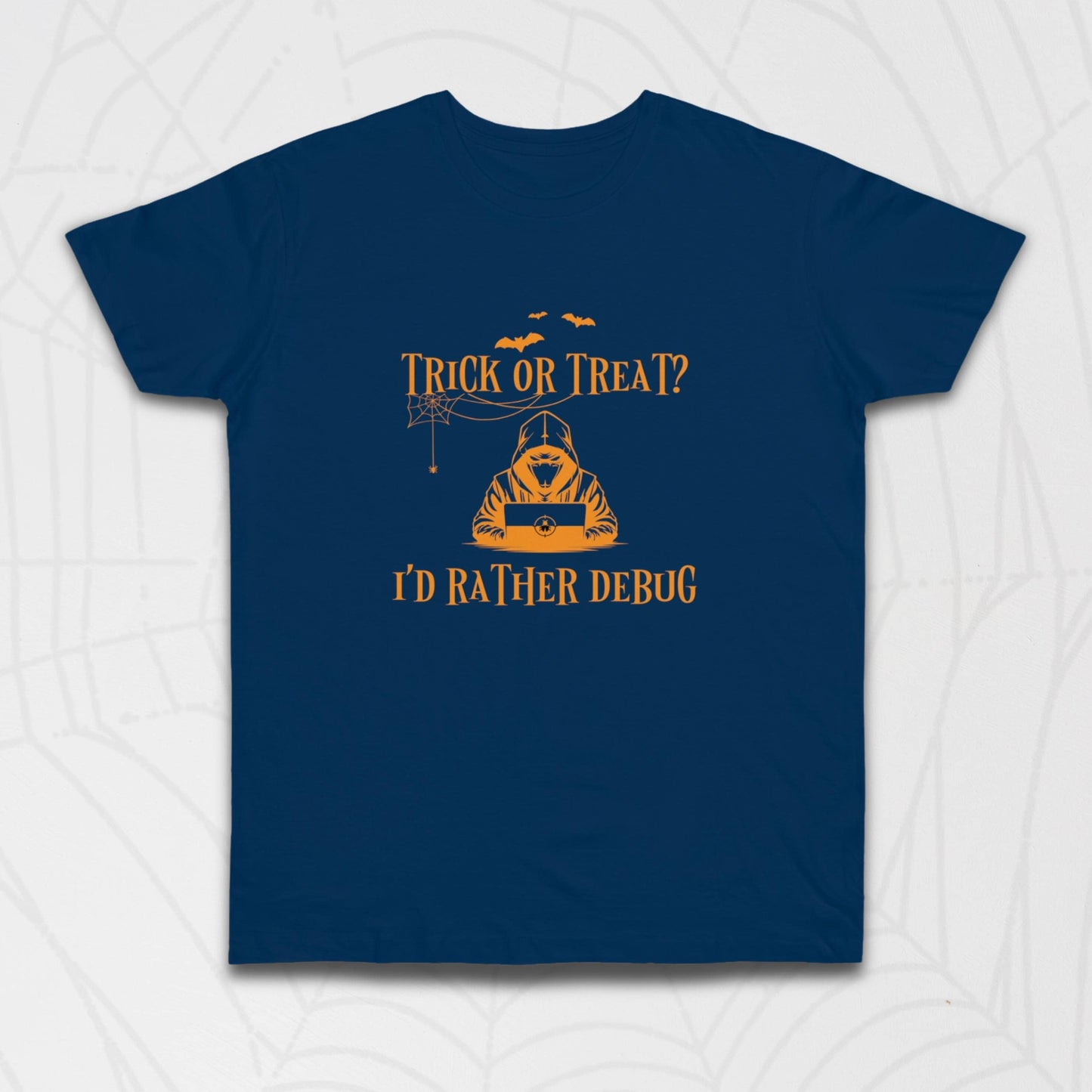 Trick or Treat? I'd Rather Debug - Premium Single Jersey T-Shirt