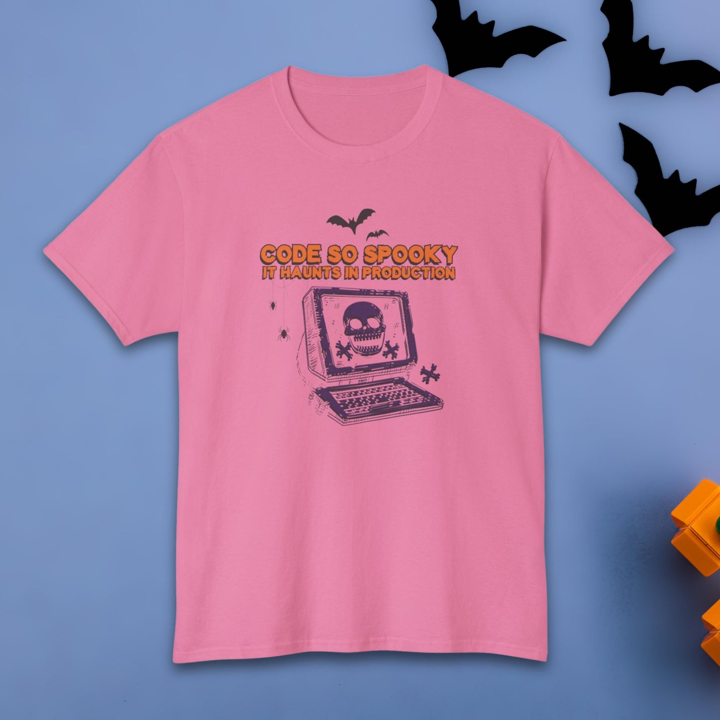 Code So Spooky, It Haunts in Production - Unisex HD Cotton™ T-shirt