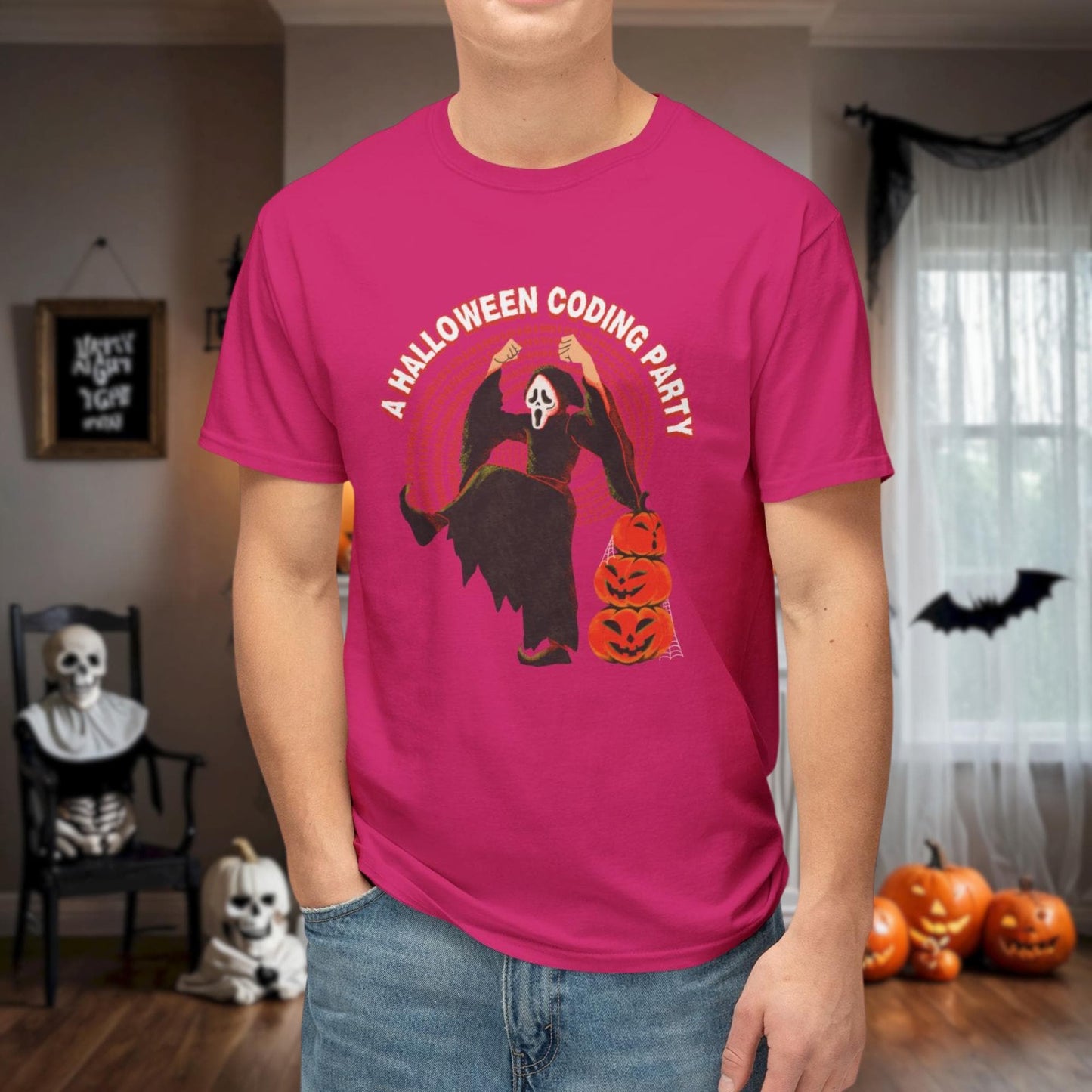 Ghouls, Goblins, and Unclosed Tags: Unisex HD Cotton™ T-shirt