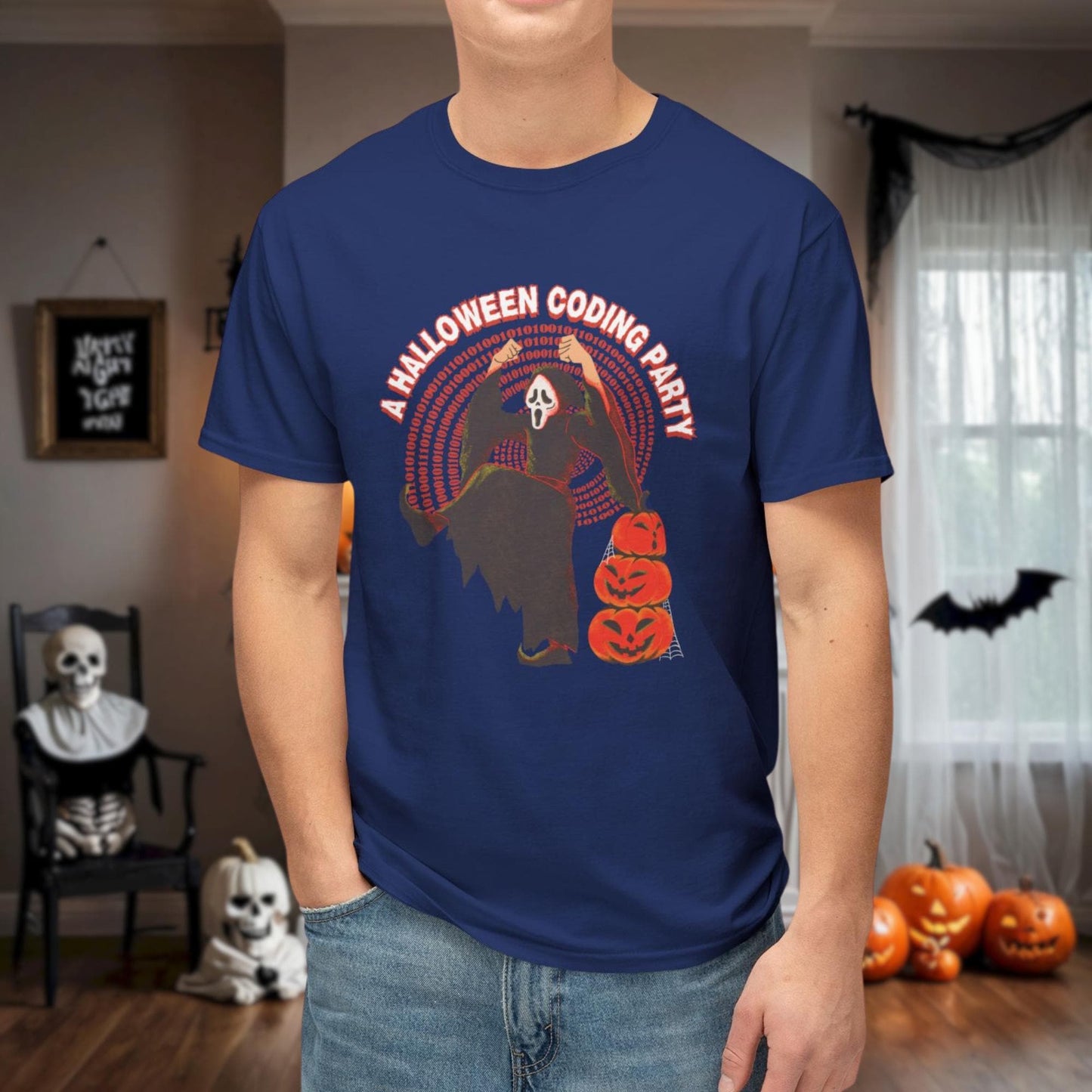 Ghouls, Goblins, and Unclosed Tags: Unisex HD Cotton™ T-shirt