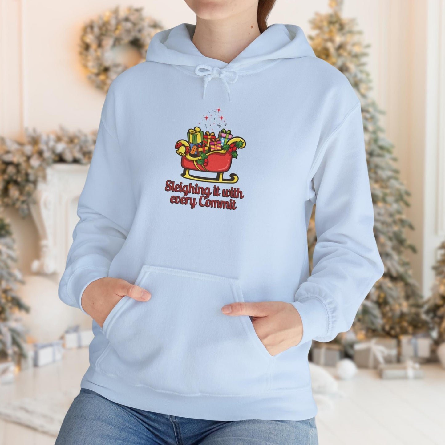 Sleighing It with Every Commit: The Ultimate Christmas Crewneck Sweatshirt