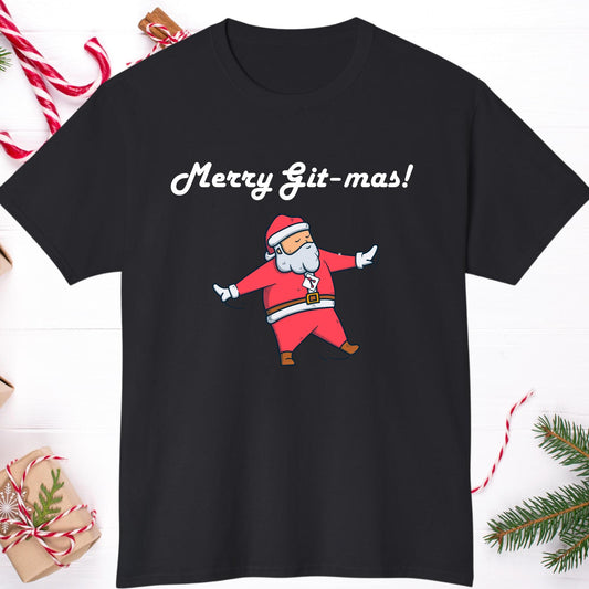 Merry Git-mas! Funny Developer Christmas Meme Shirt