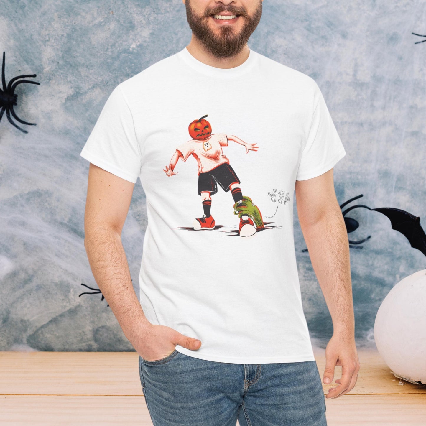 Haunted by Unresolved Tickets | Halloween Programmer T-Shirt