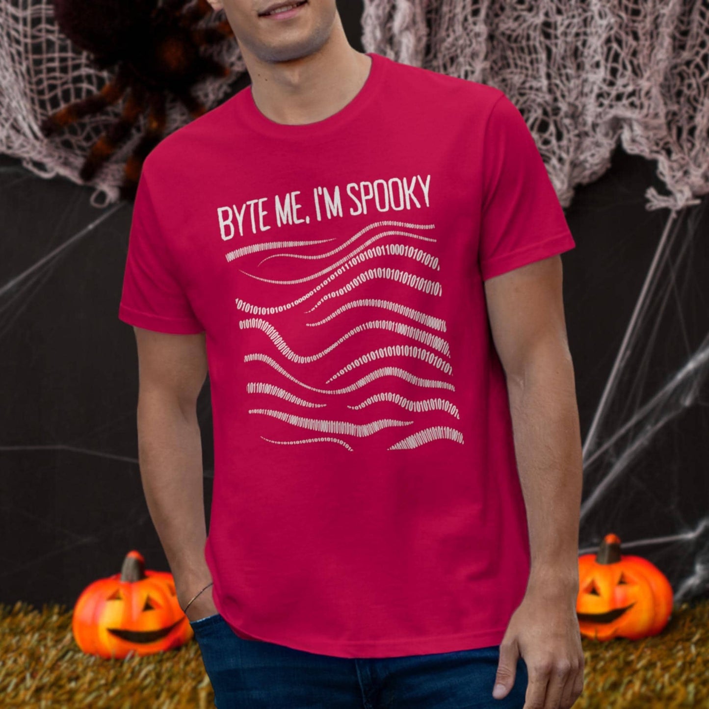 Byte Me, I'm Spooky: The Ultimate Coding Halloween Shirt