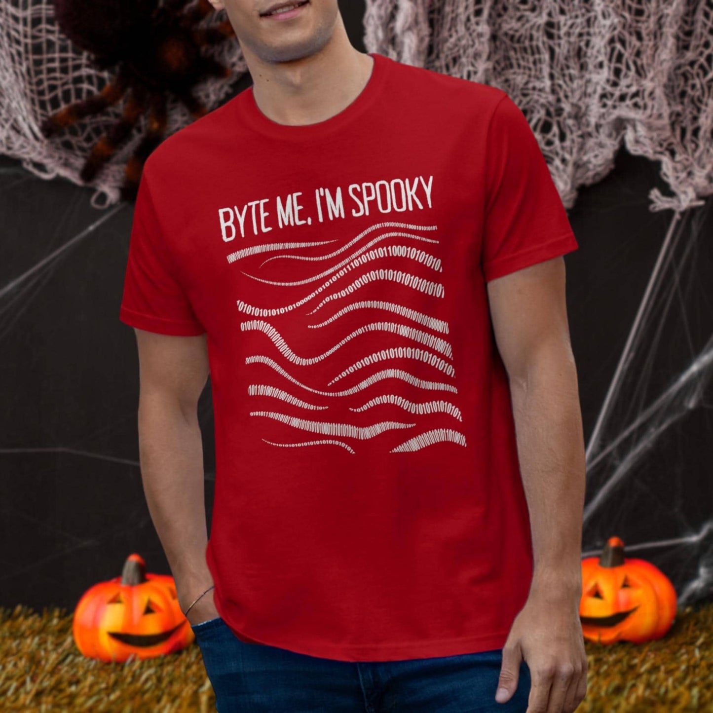 Byte Me, I'm Spooky: The Ultimate Coding Halloween Shirt