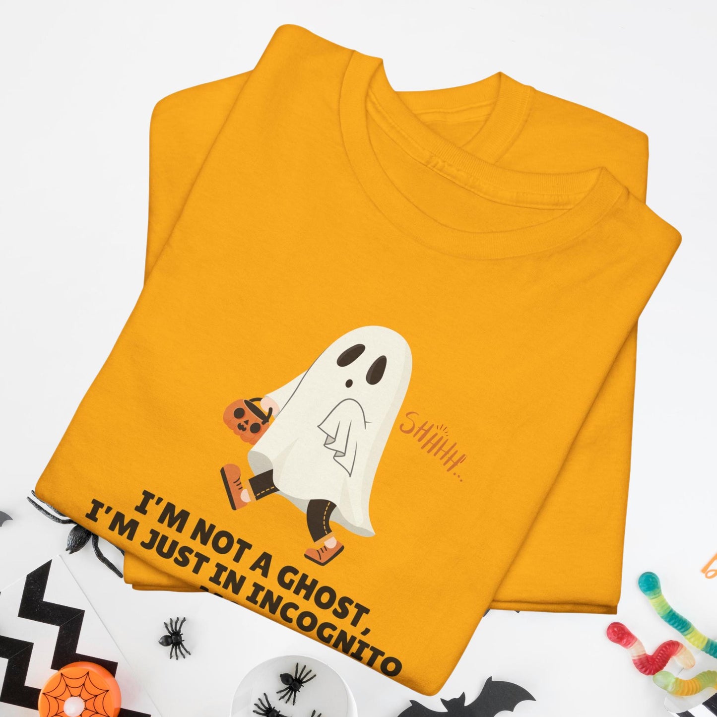 Halloween Coding Humor T-Shirt: Im Not a Ghost, Im Just in Incognito Mode