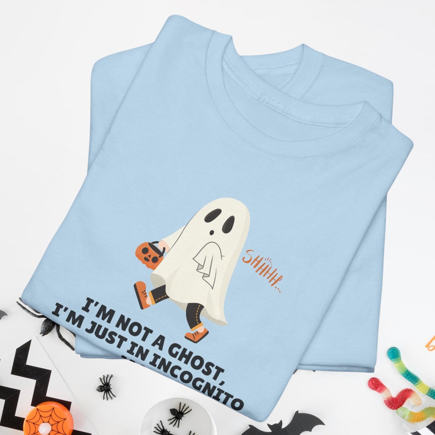 Halloween Coding Humor T-Shirt: Im Not a Ghost, Im Just in Incognito Mode