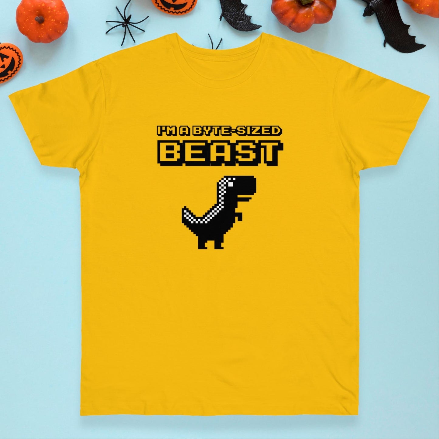 Unleash Your Inner Geek with the "I'm a Byte-Sized Beast" Halloween Programmer Shirt