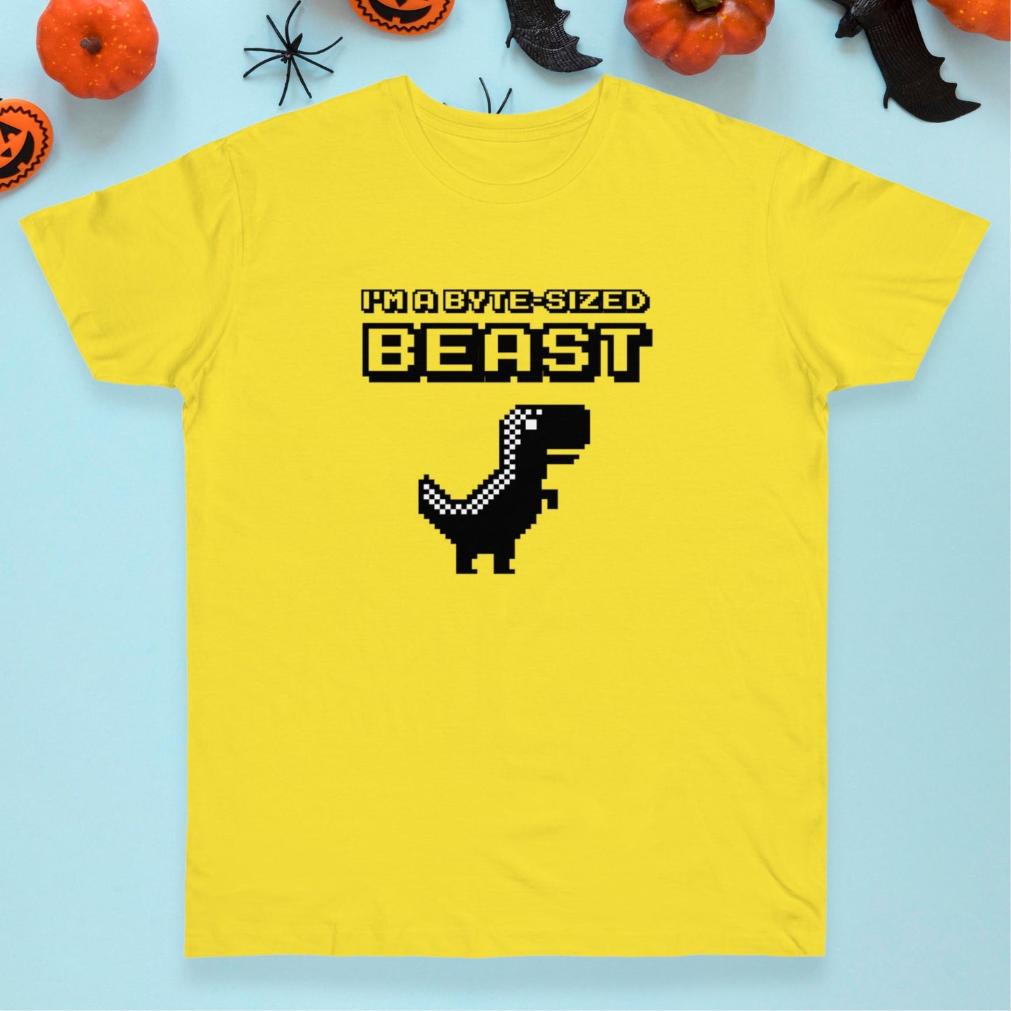 Unleash Your Inner Geek with the "I'm a Byte-Sized Beast" Halloween Programmer Shirt