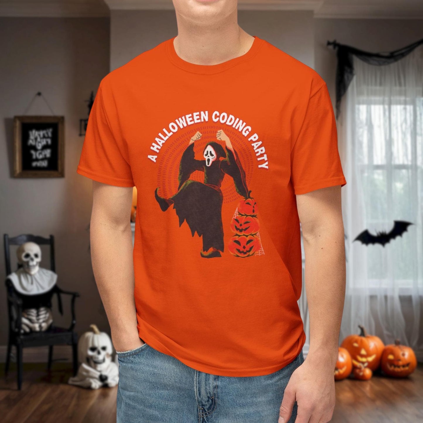 Ghouls, Goblins, and Unclosed Tags: Unisex HD Cotton™ T-shirt