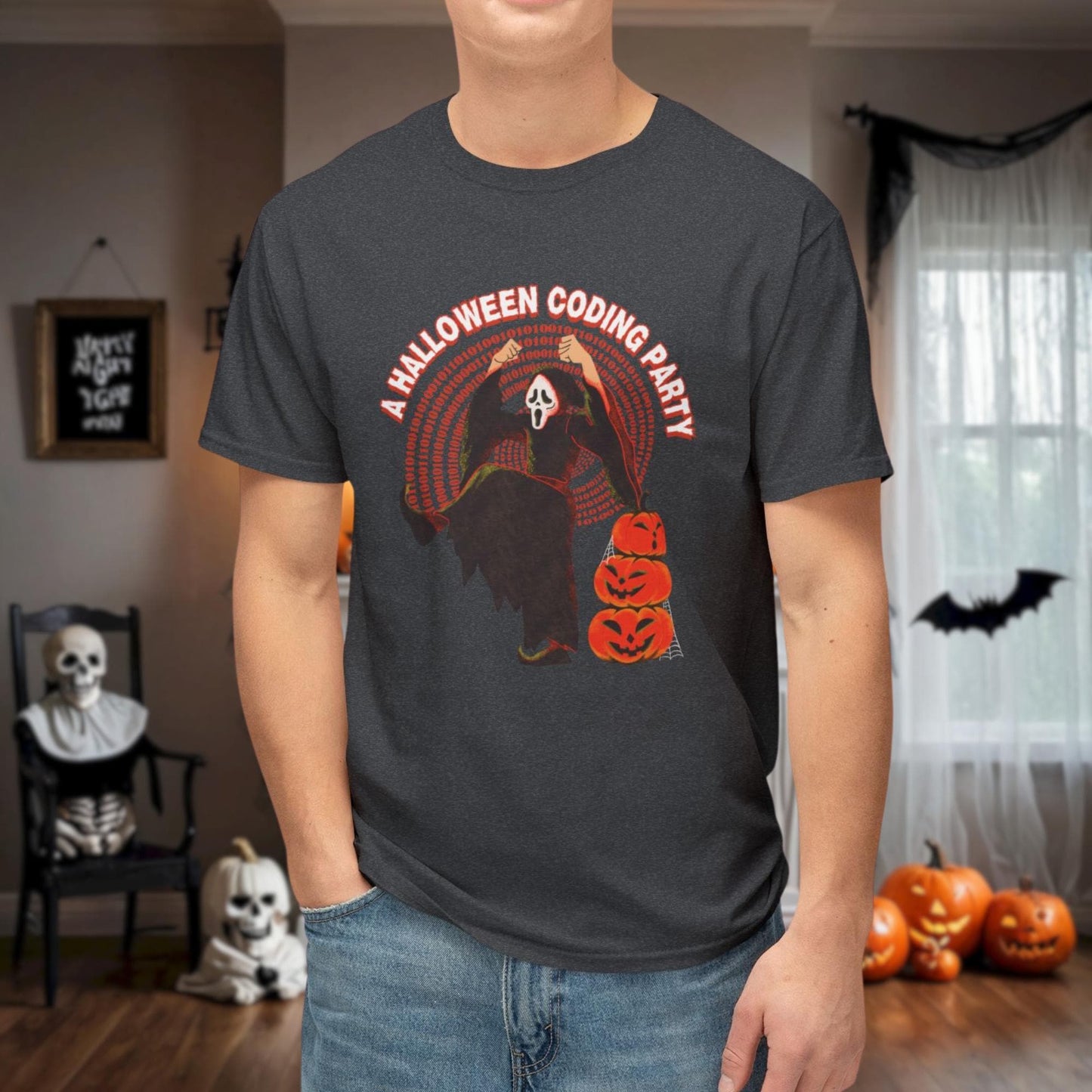 Ghouls, Goblins, and Unclosed Tags: Unisex HD Cotton™ T-shirt