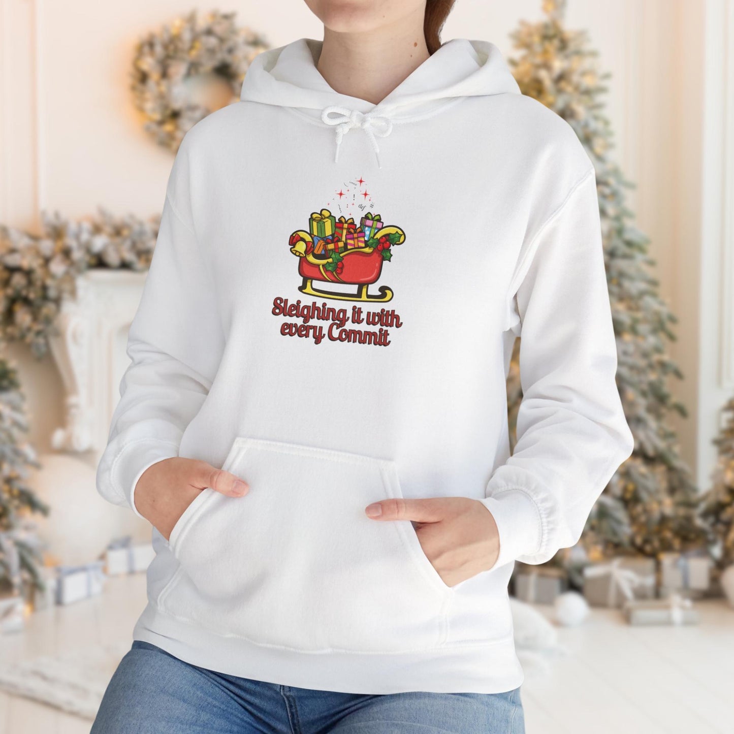 Sleighing It with Every Commit: The Ultimate Christmas Crewneck Sweatshirt