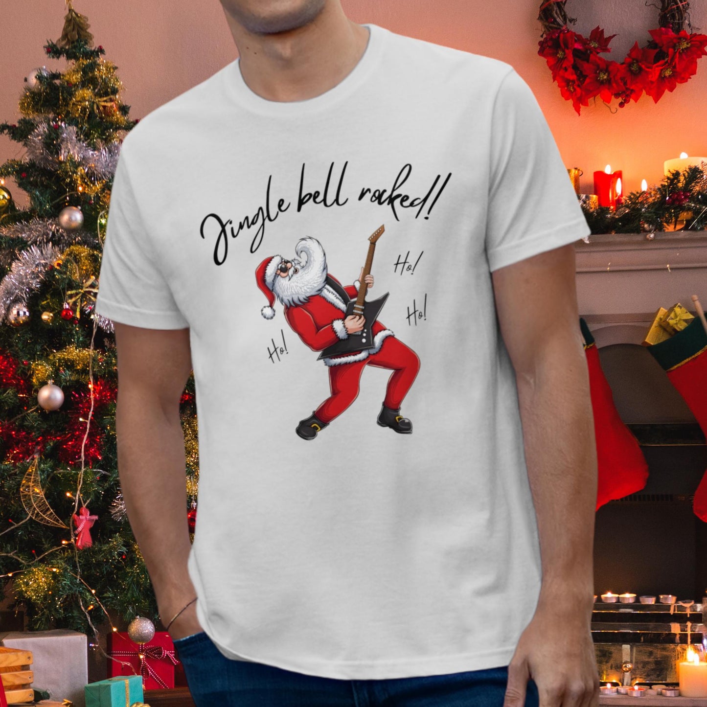 Jingle Bell Rocked! Festive Skeleton Christmas Sweatshirt