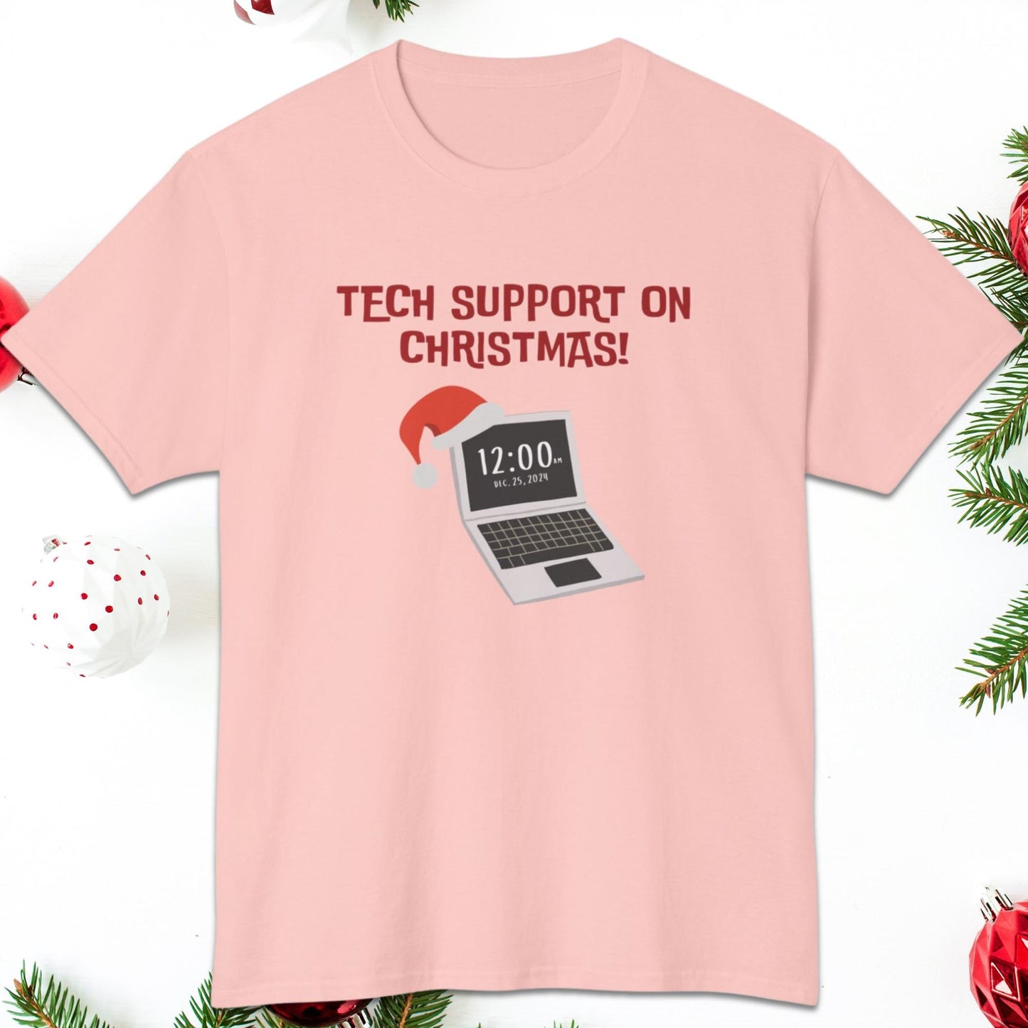 Tech Support on Christmas Ugly Xmas Sweater | Because Santa Can't Fix This!