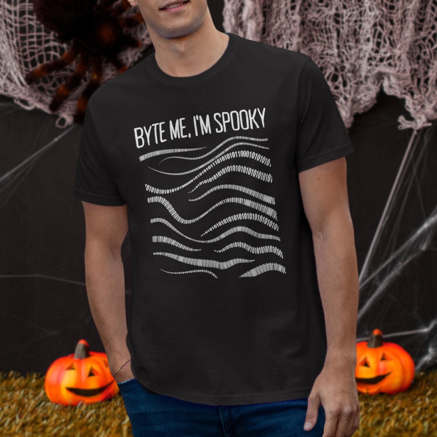 Byte Me, I'm Spooky: The Ultimate Coding Halloween Shirt