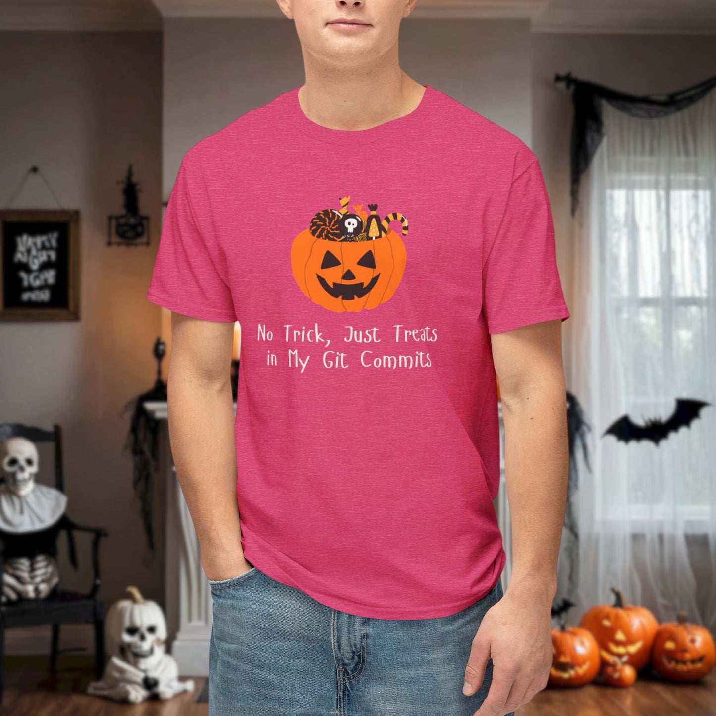 No Trick, Just Treats in My Git Commits - Celebrate Halloween & Tech Humor