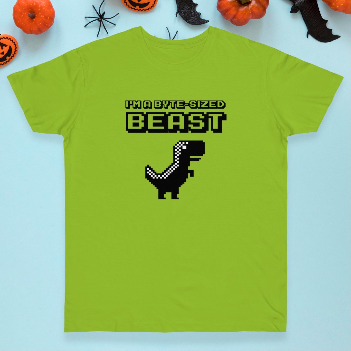 Unleash Your Inner Geek with the "I'm a Byte-Sized Beast" Halloween Programmer Shirt