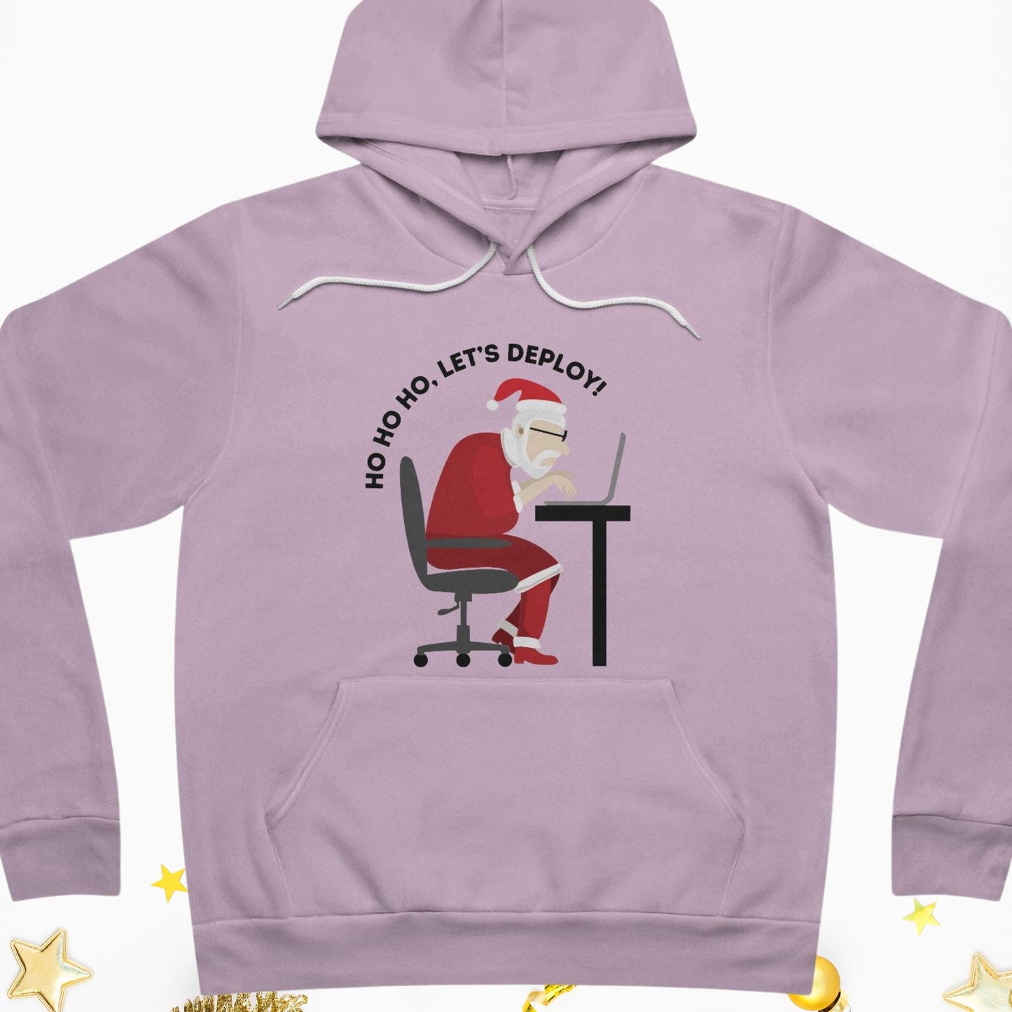 Ho Ho Ho, Lets Deploy: The Ultimate Christmas Meme Shirt for Tech Enthusiasts