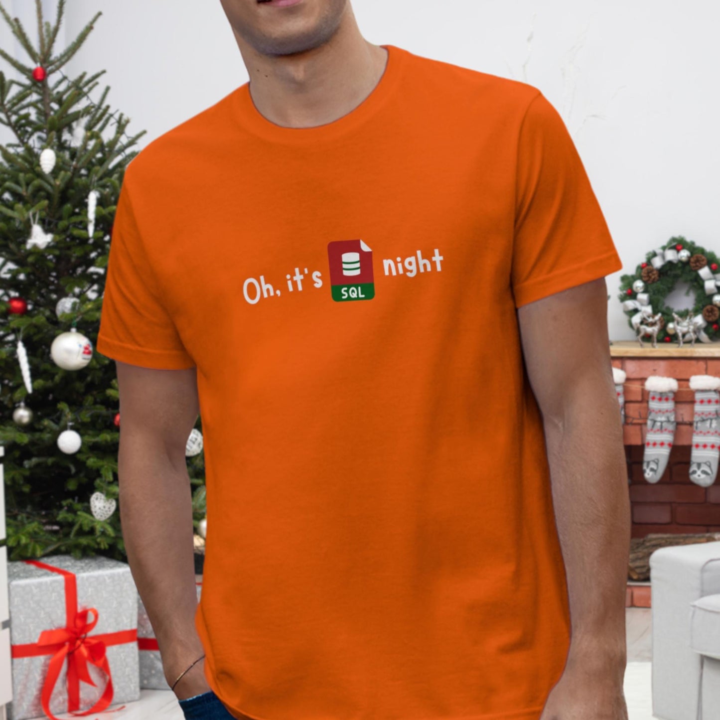 Oh SQL Night T-Shirt: Where Coding Humor Meets Comfort