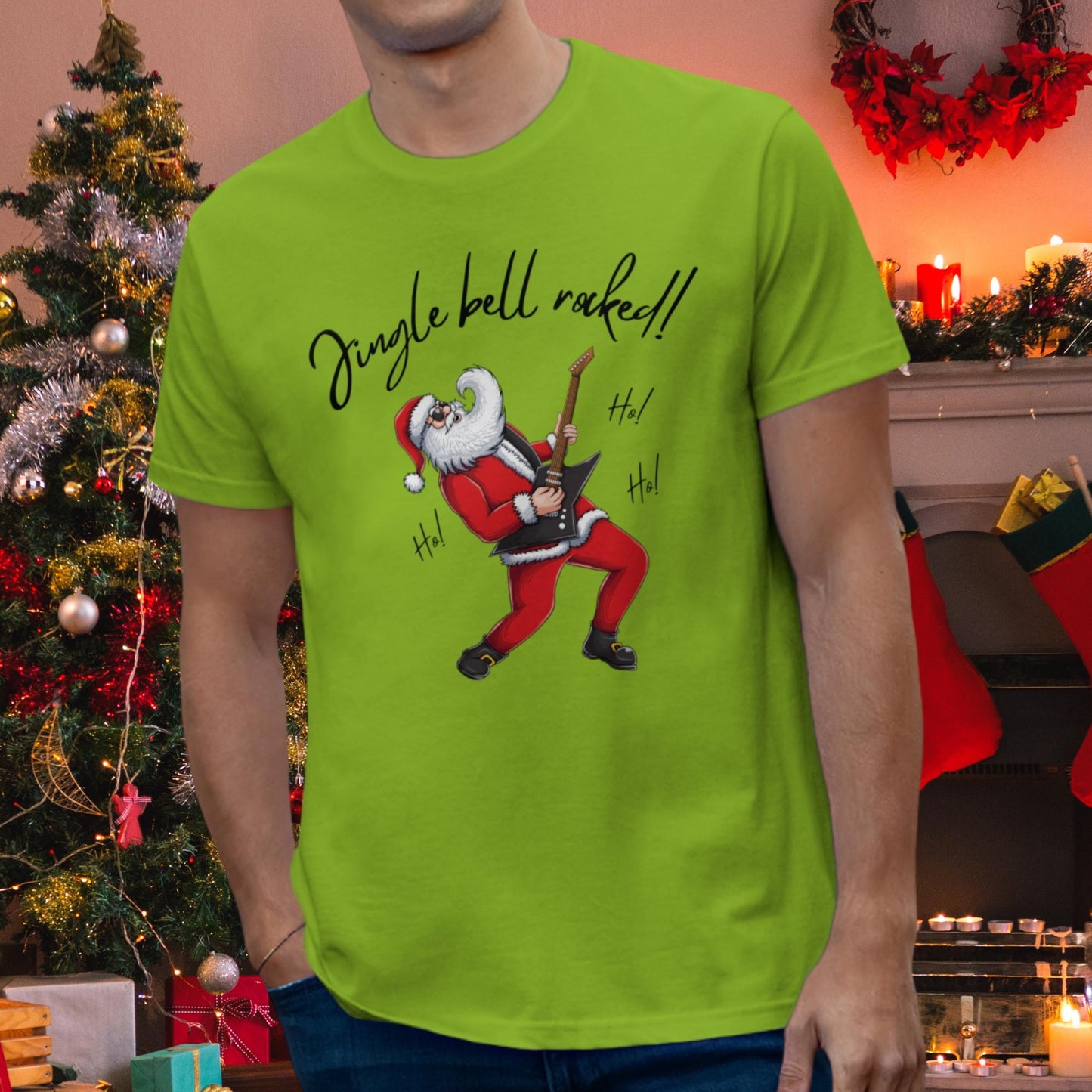 Jingle Bell Rocked! Festive Skeleton Christmas Sweatshirt