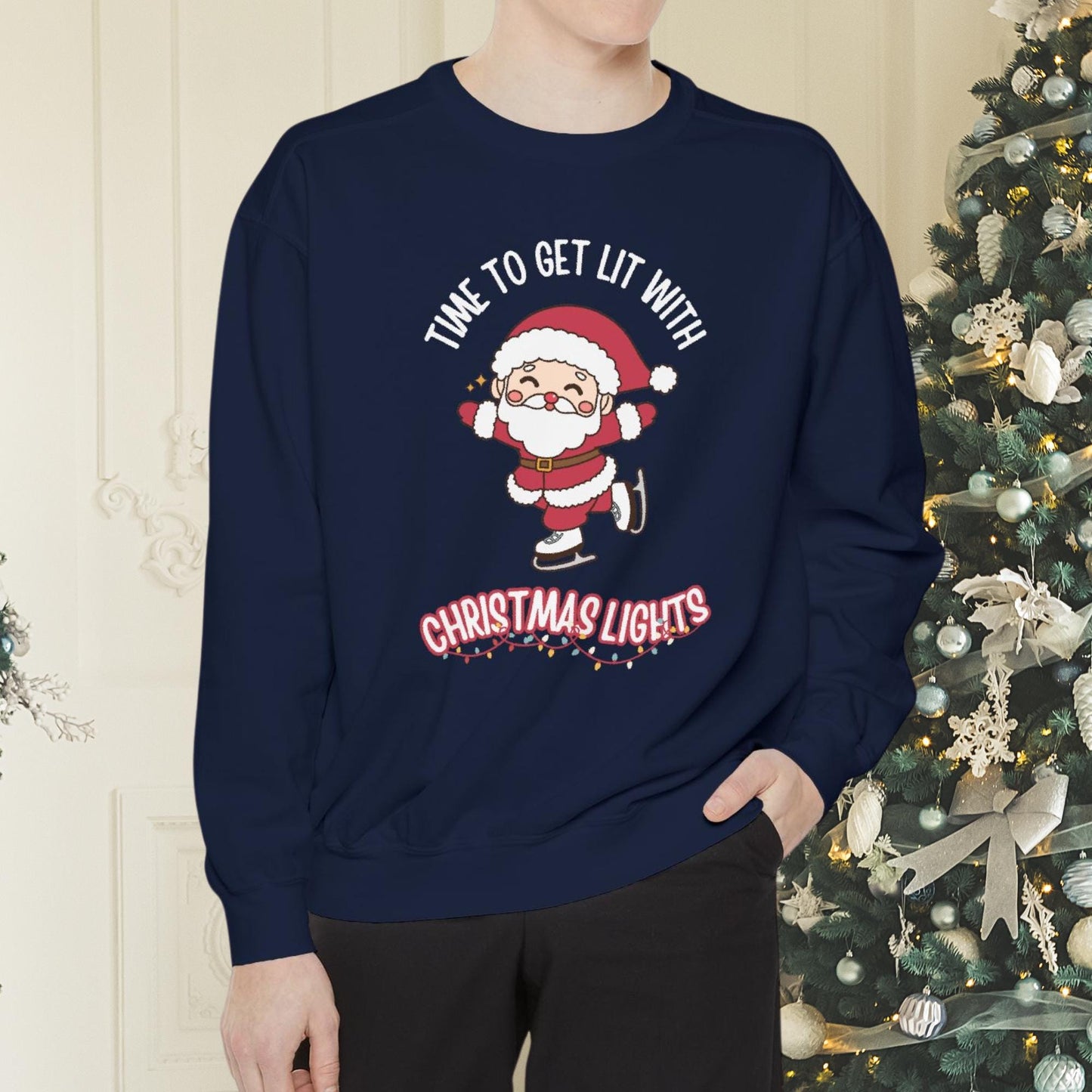 Time to Get Lit with Christmas Lights: The Ultimate Holiday Shirt