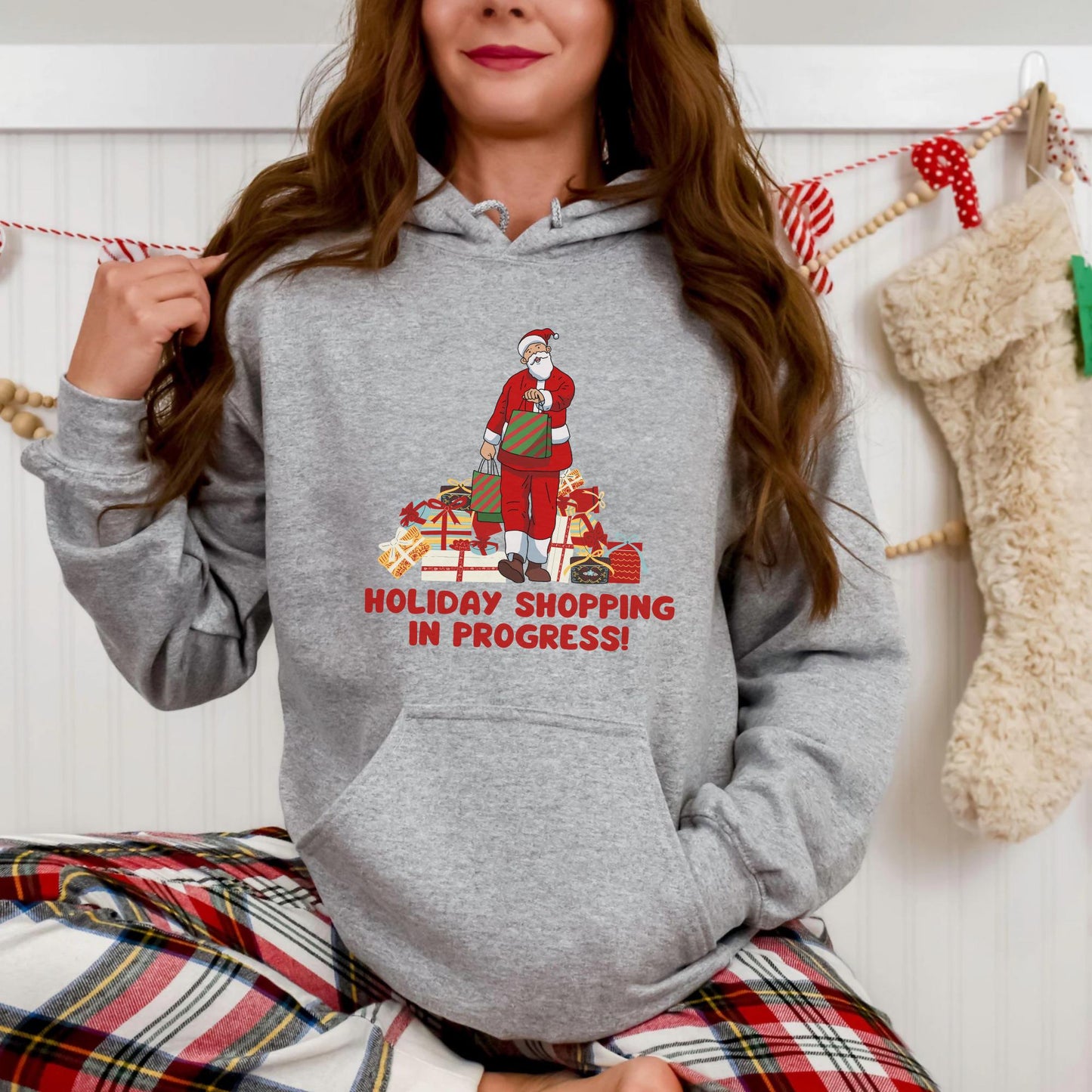 Holiday Shopping Warrior T-Shirt | Warning: Holiday Shopping in Progress