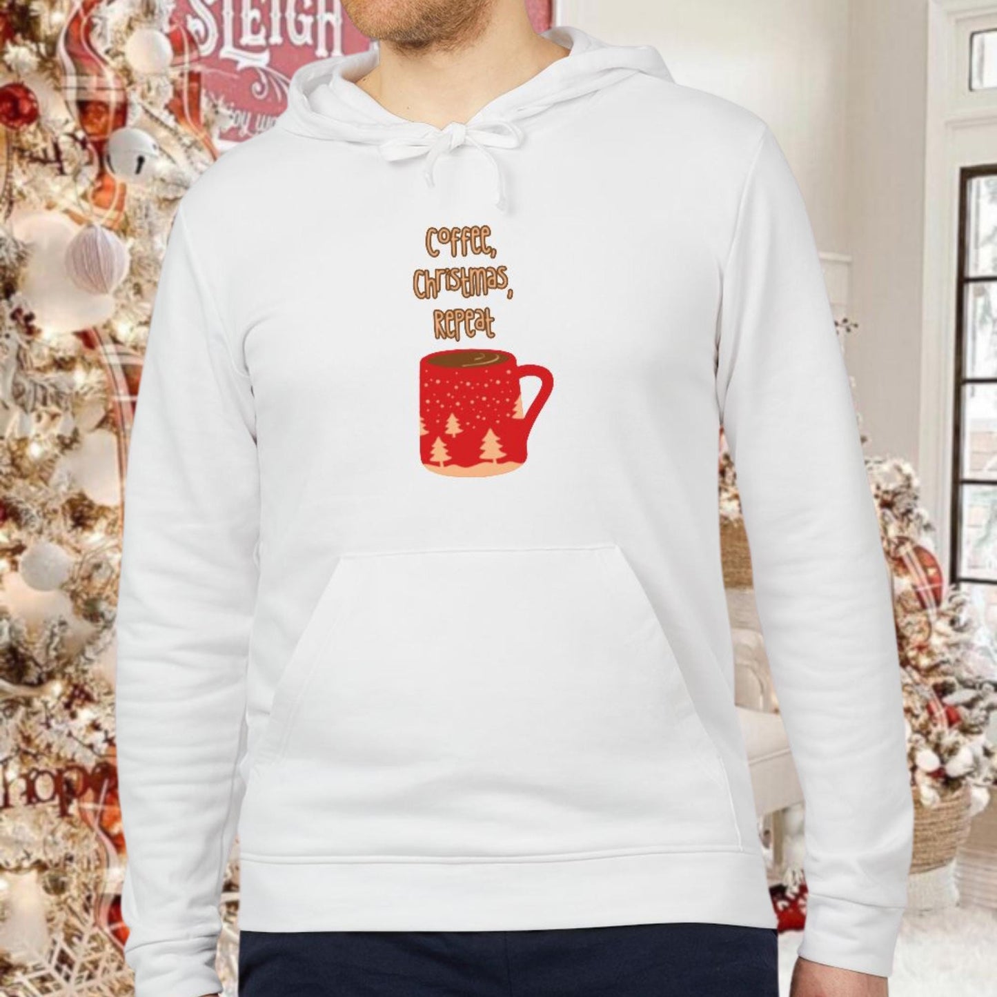 Coffee, Christmas, Repeat: The Ultimate Funny Christmas Shirt