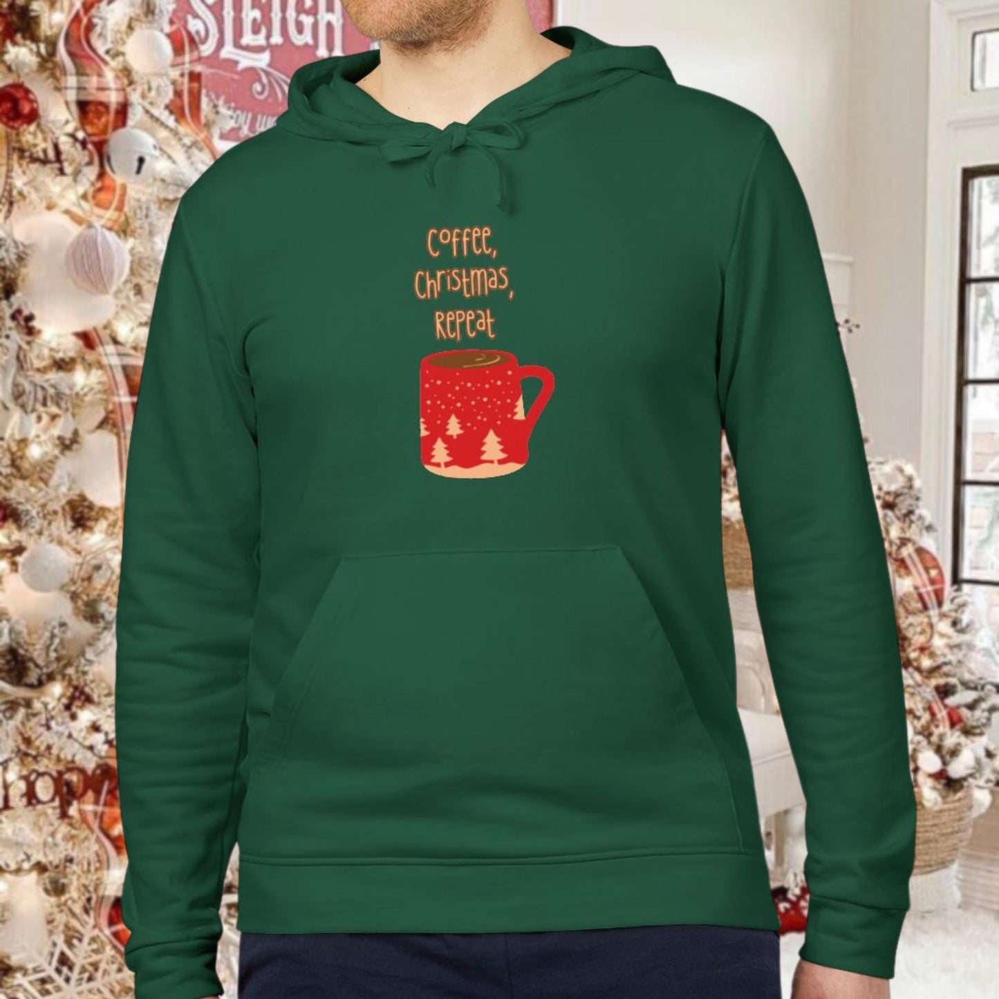 Coffee, Christmas, Repeat: The Ultimate Funny Christmas Shirt