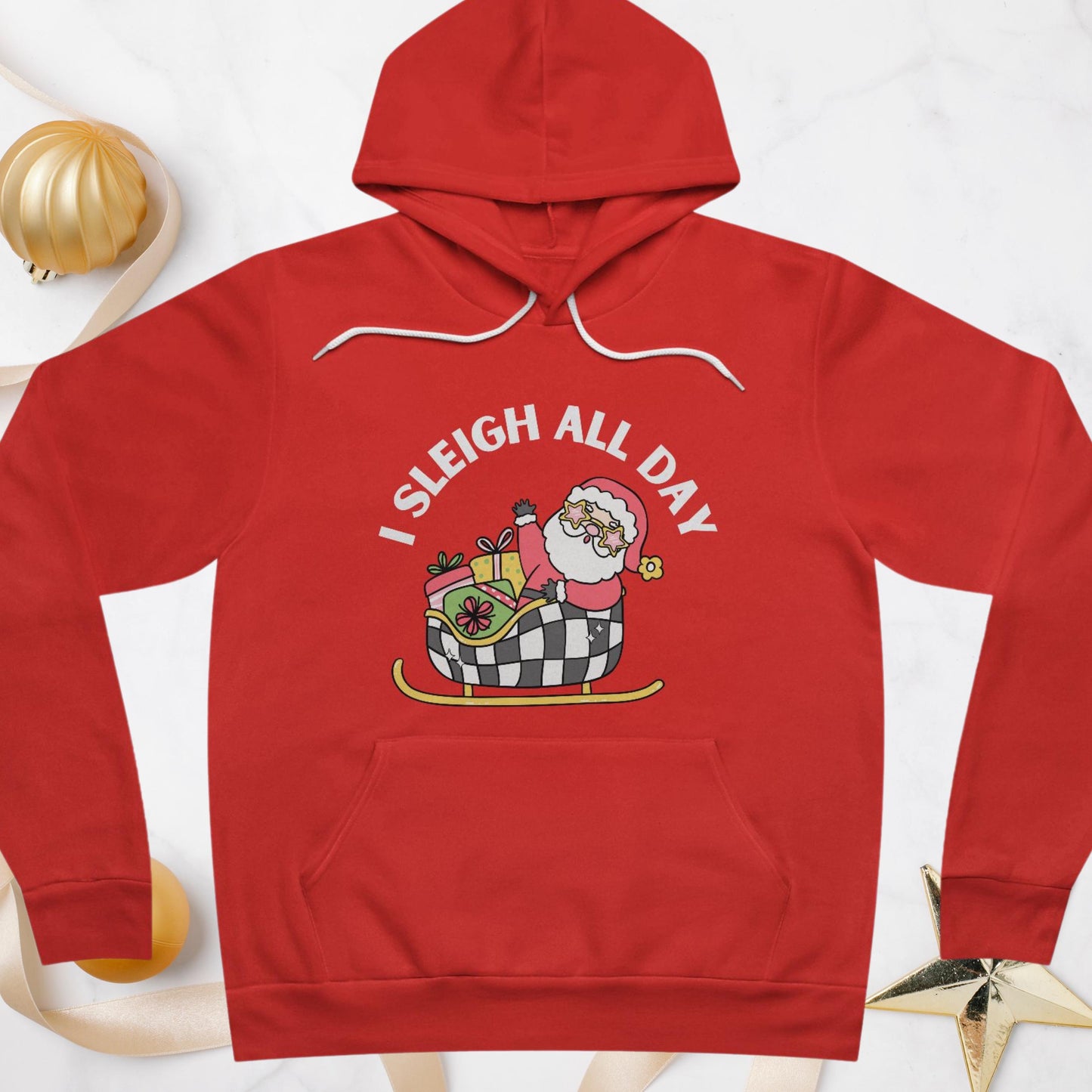 I Sleigh All Day | Funny Xmas Family Tee