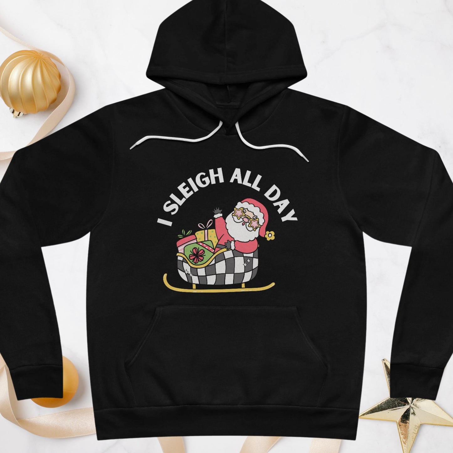 I Sleigh All Day | Funny Xmas Family Tee