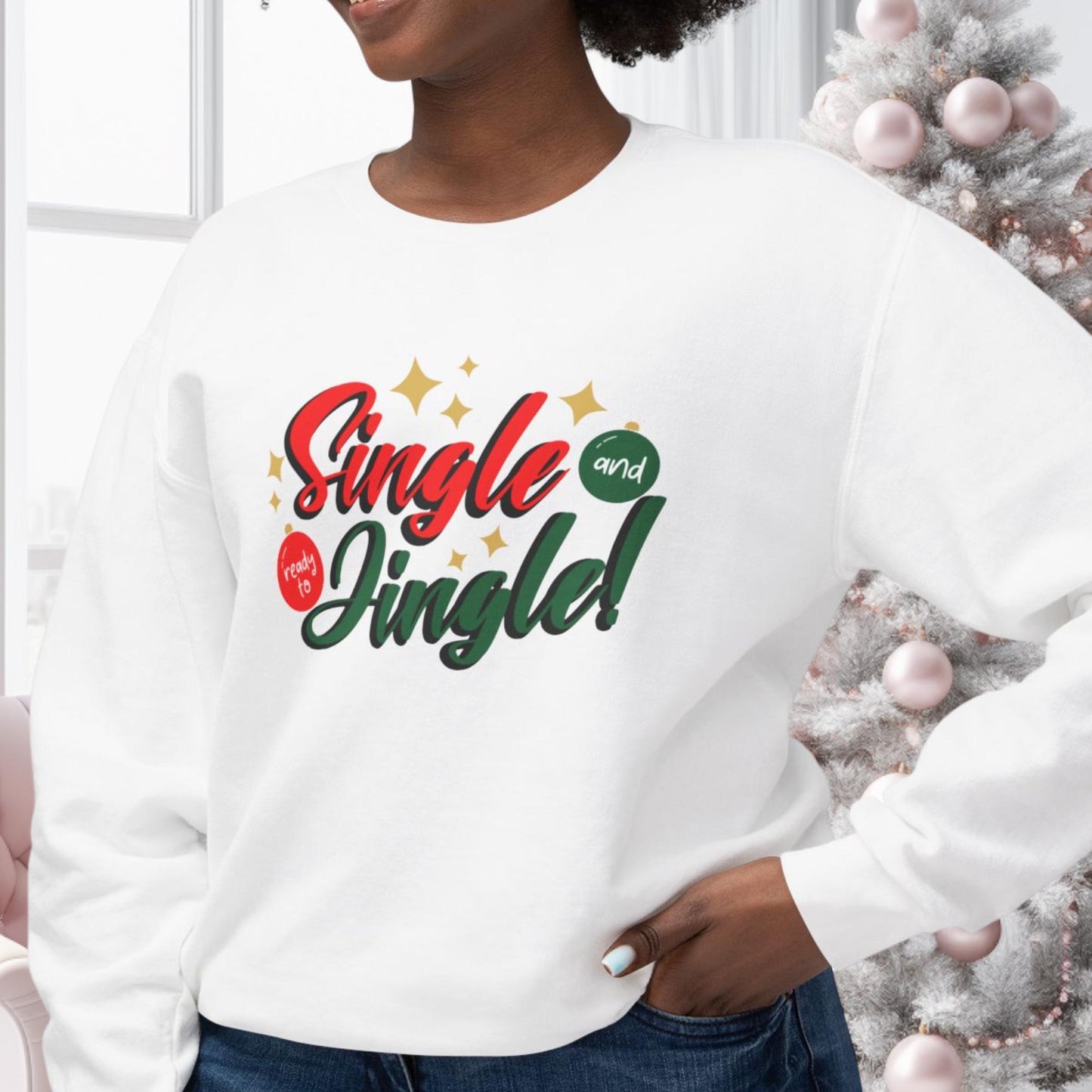 Single and Ready to Jingle: Festive Xmas Hoodie