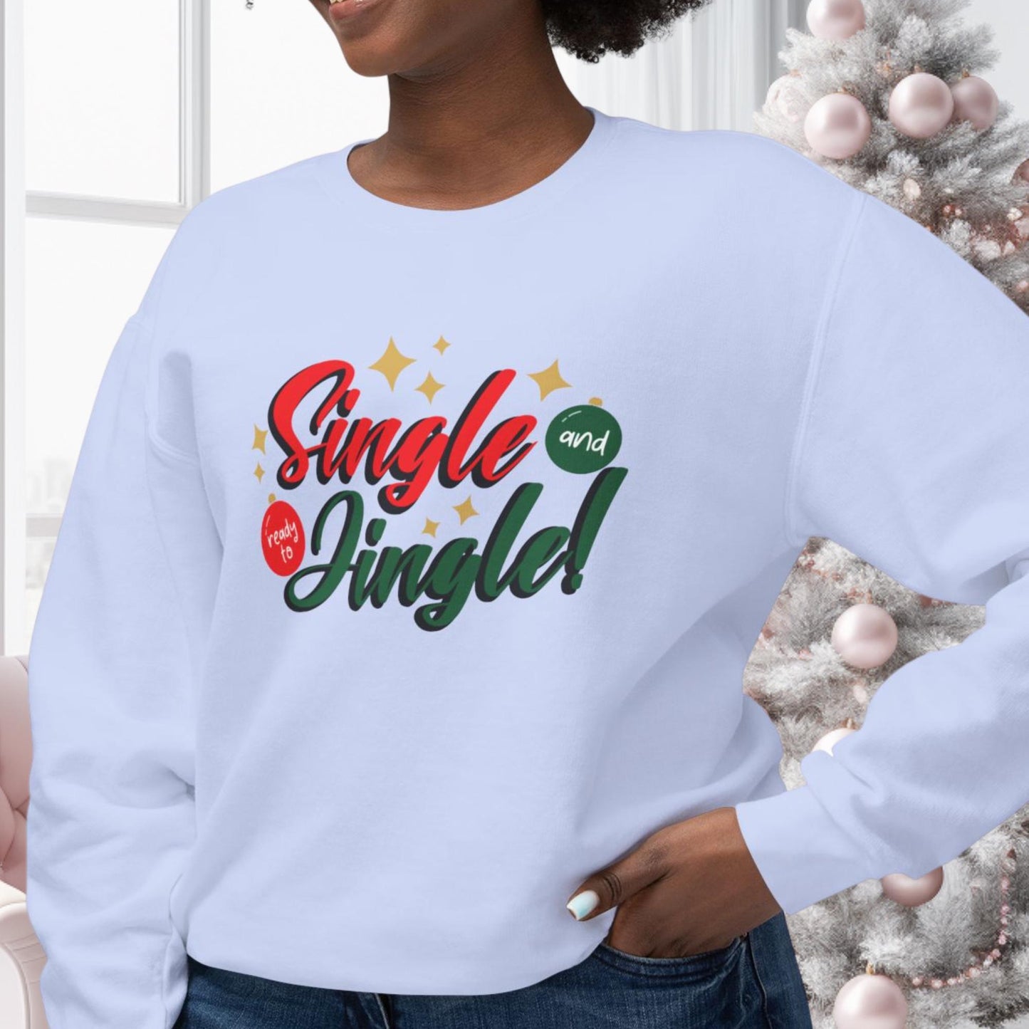 Single and Ready to Jingle: Festive Xmas Hoodie