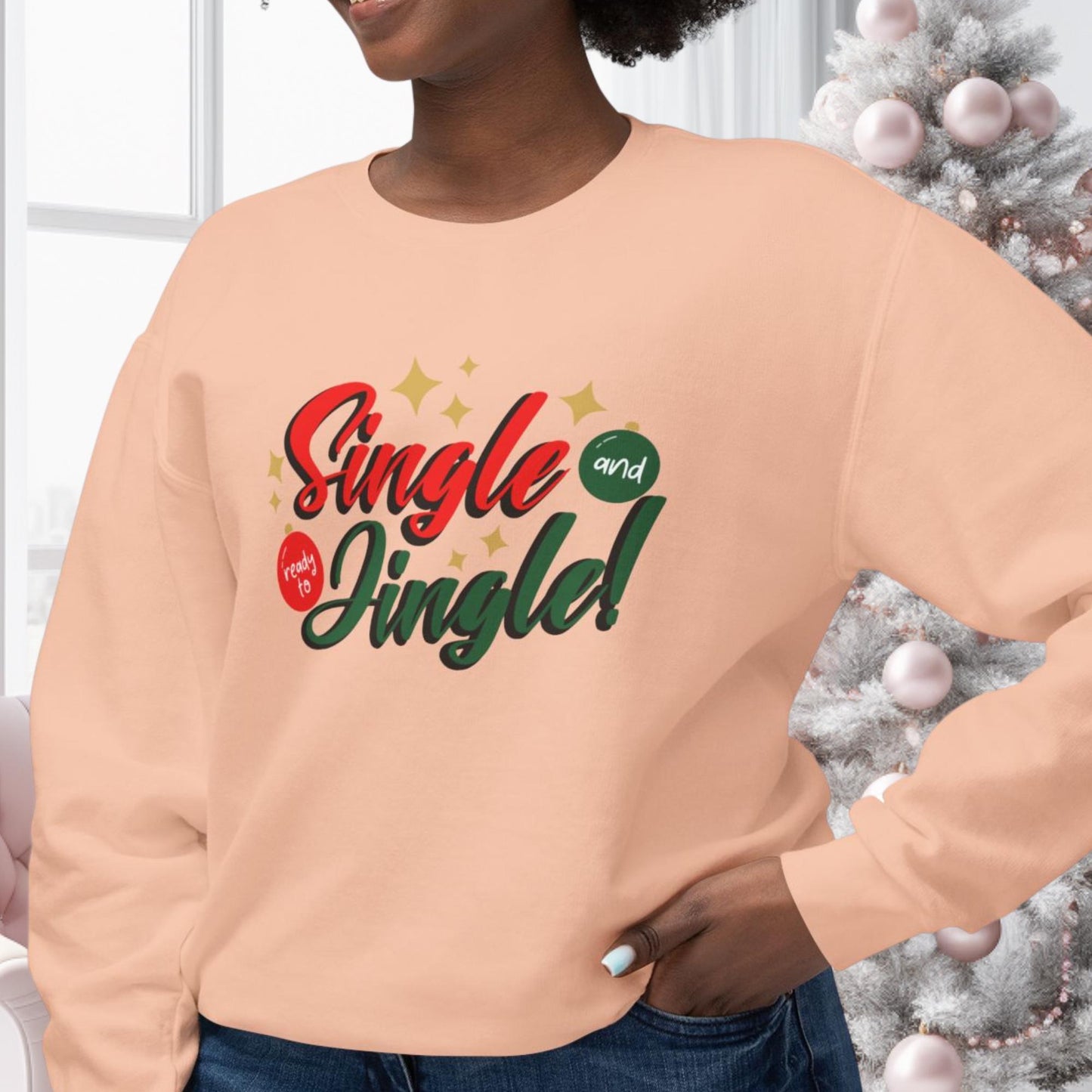 Single and Ready to Jingle: Festive Xmas Hoodie