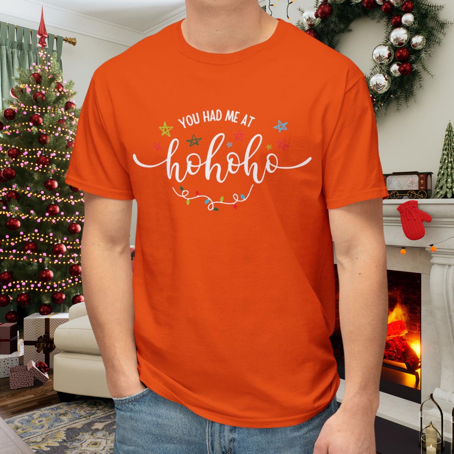 Merry Mischief: "You Had Me at Ho Ho Ho!" Christmas Shirt