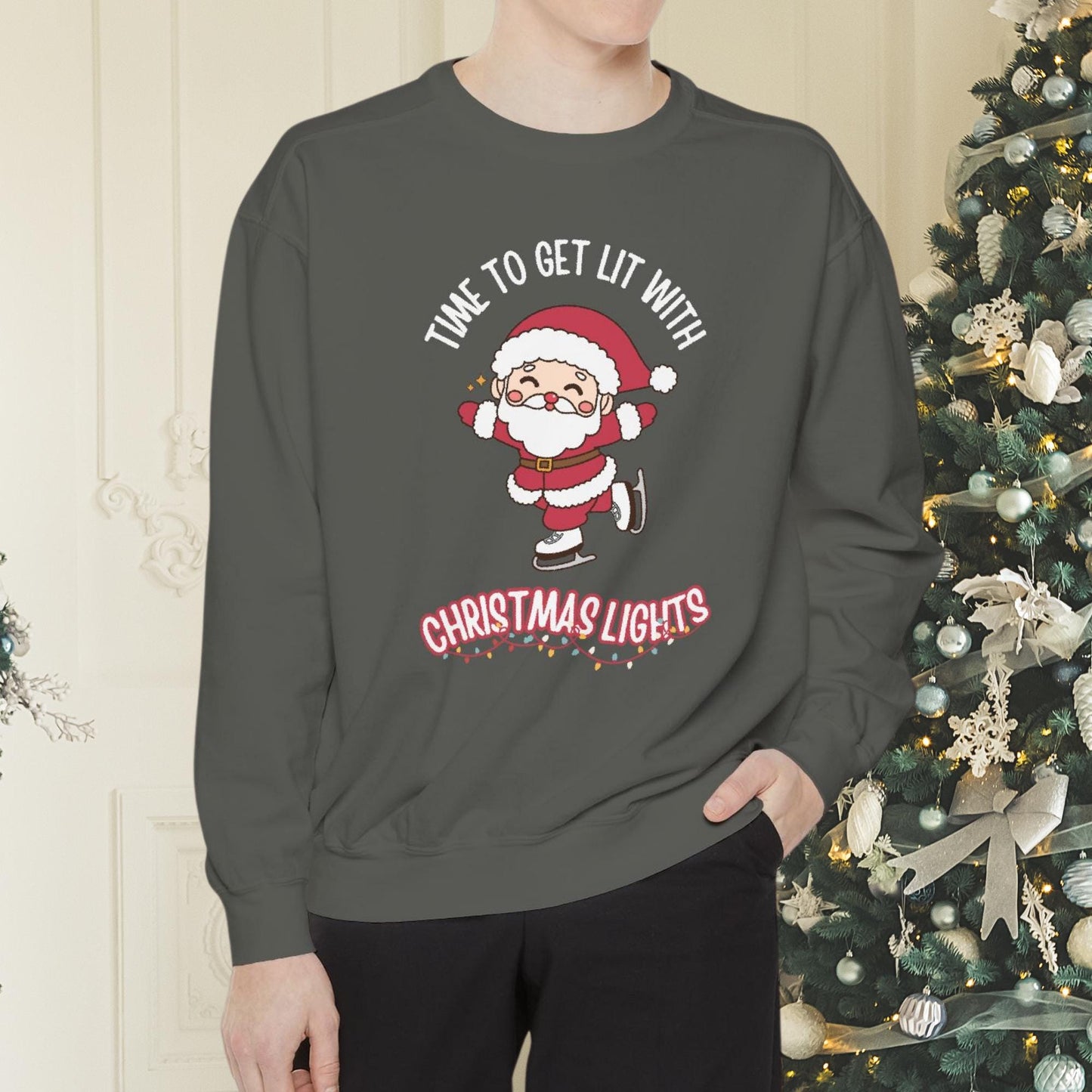 Time to Get Lit with Christmas Lights: The Ultimate Holiday Shirt