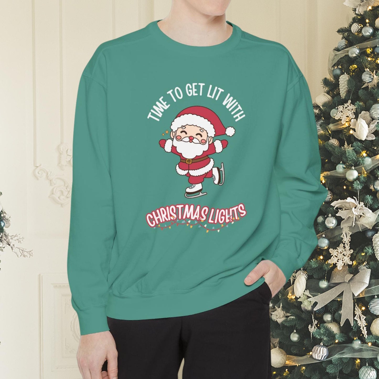 Time to Get Lit with Christmas Lights: The Ultimate Holiday Shirt