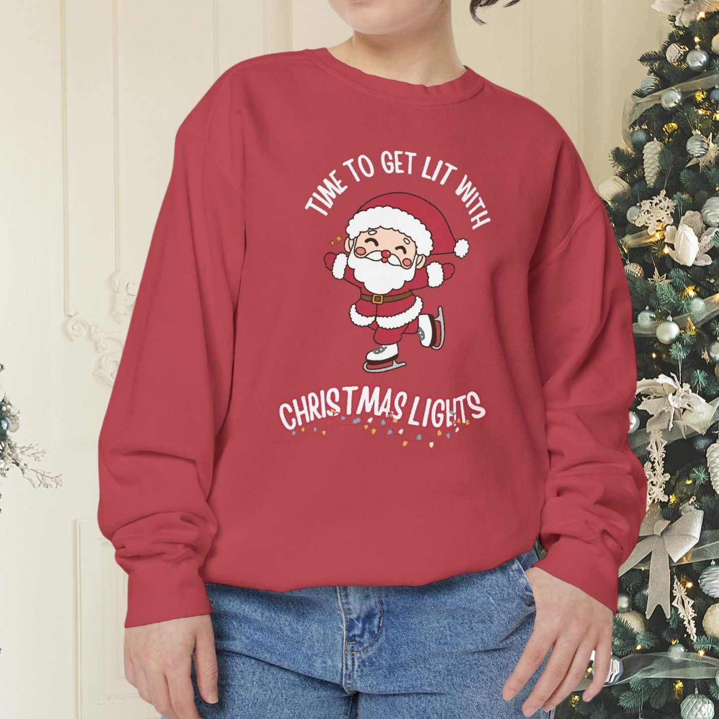 Time to Get Lit with Christmas Lights: The Ultimate Holiday Shirt