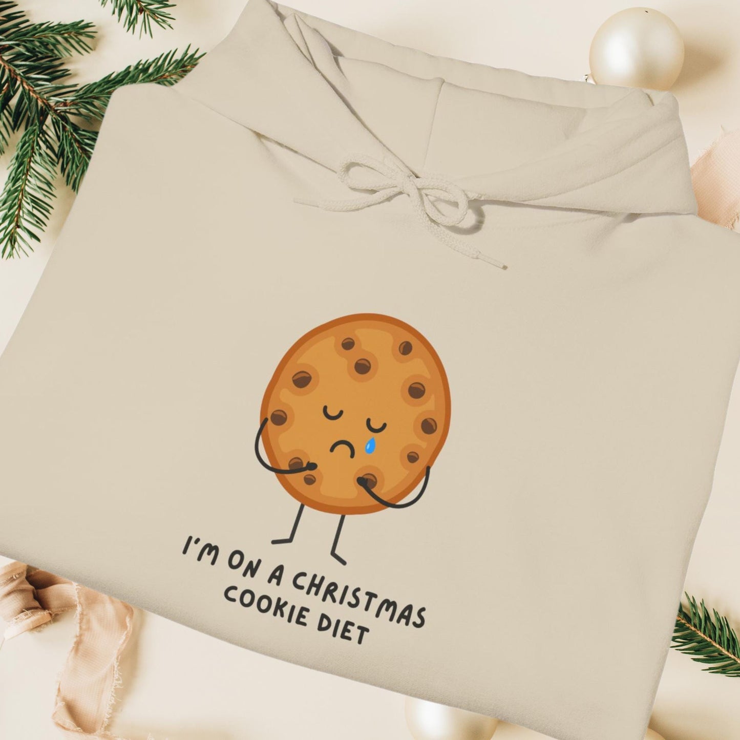 Im on a Christmas Cookie Diet | Fun Women's Christmas Shirt