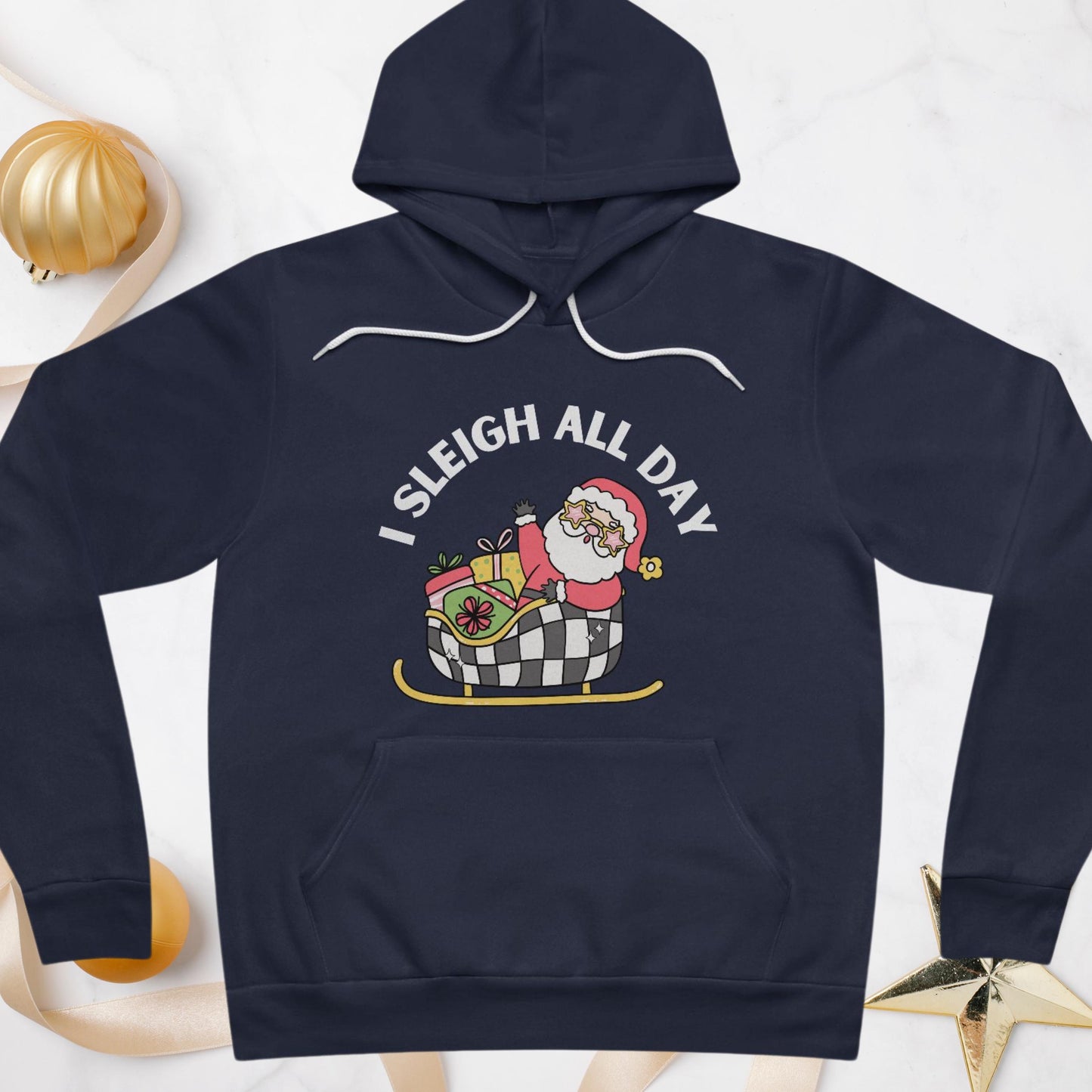 I Sleigh All Day | Funny Xmas Family Tee